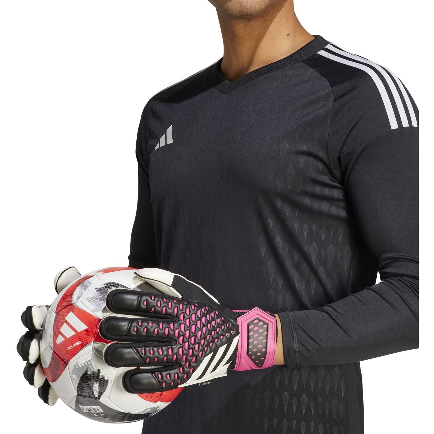 adidas Predator Match Fingersave Goalkeeper Gloves Adults