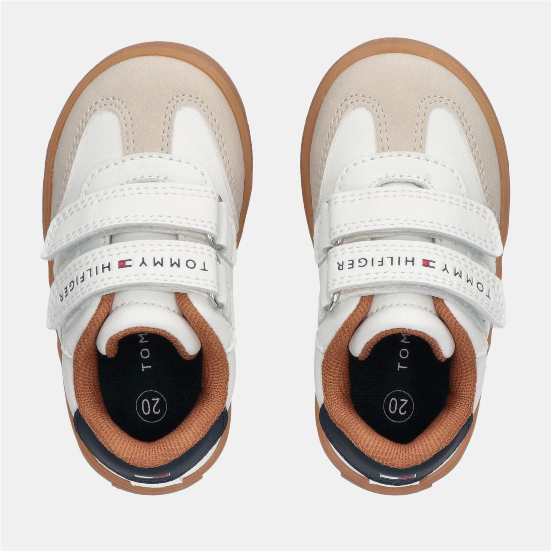 Tommy Hilfiger Kids Velcro Low Top Trainers