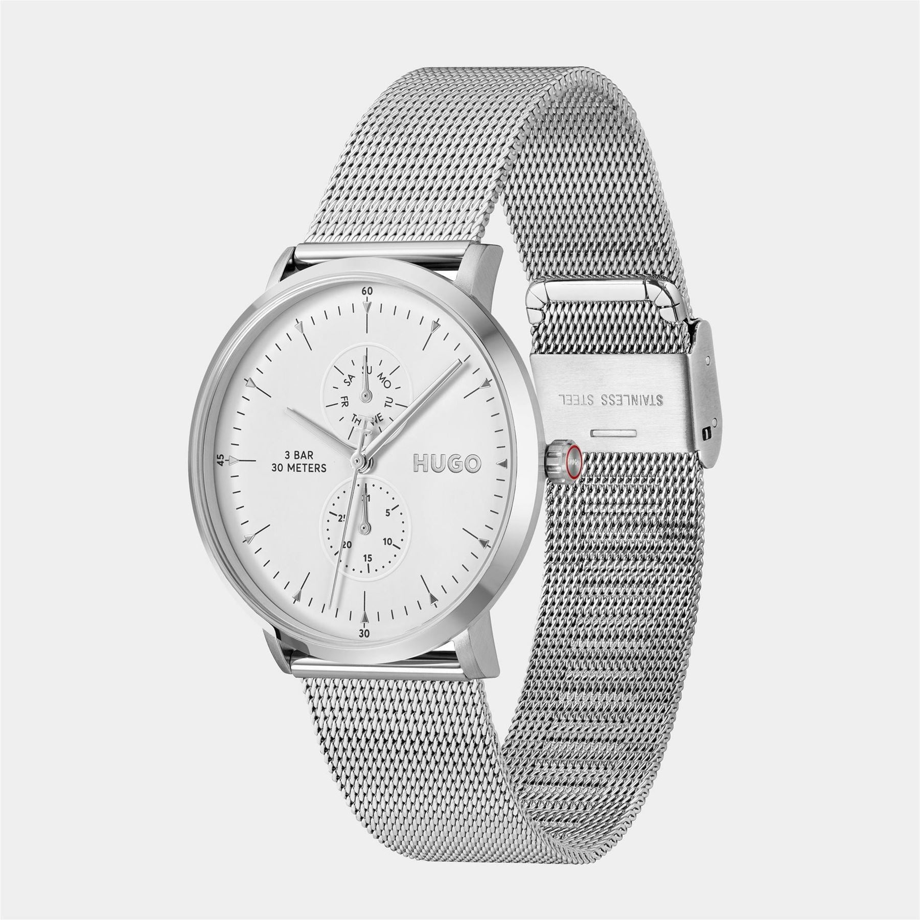 Hugo HUGO #STYLE Stainless Steel Mesh Watch