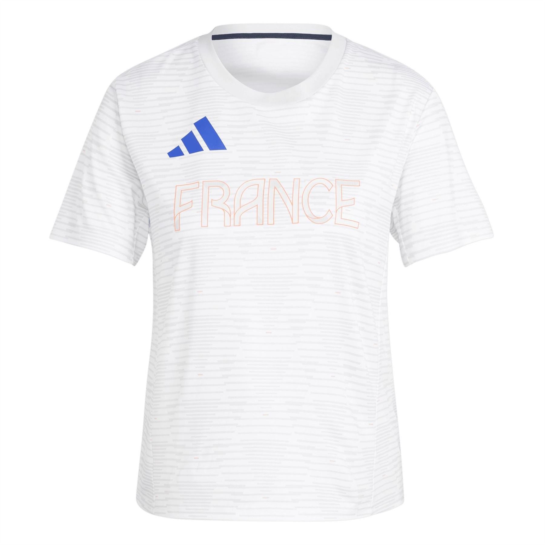 adidas Printed Logo Crew Neck Short Sleeve Jersey T-Shirt