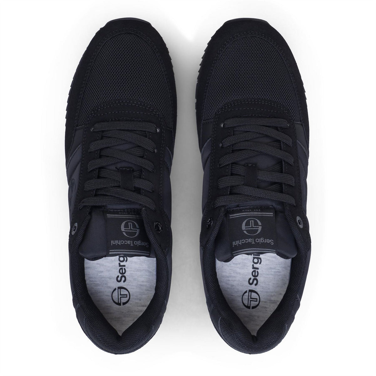 Sergio Tacchini Bergamo Low Top Trainers with Logo Print