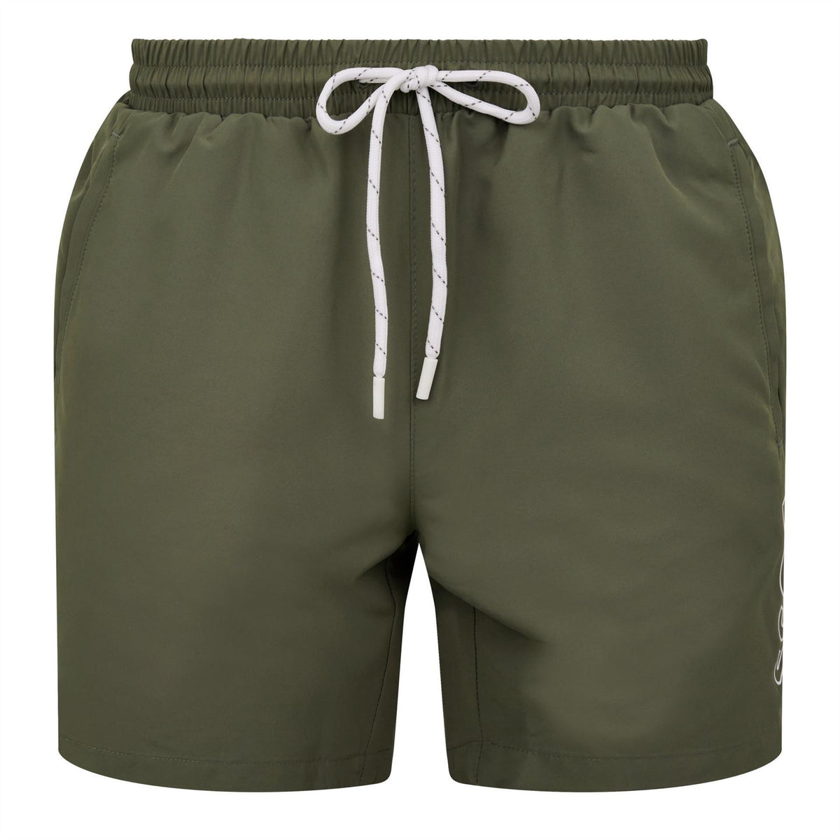 Boss Swim Shorts With Logo Detail (stormfish)