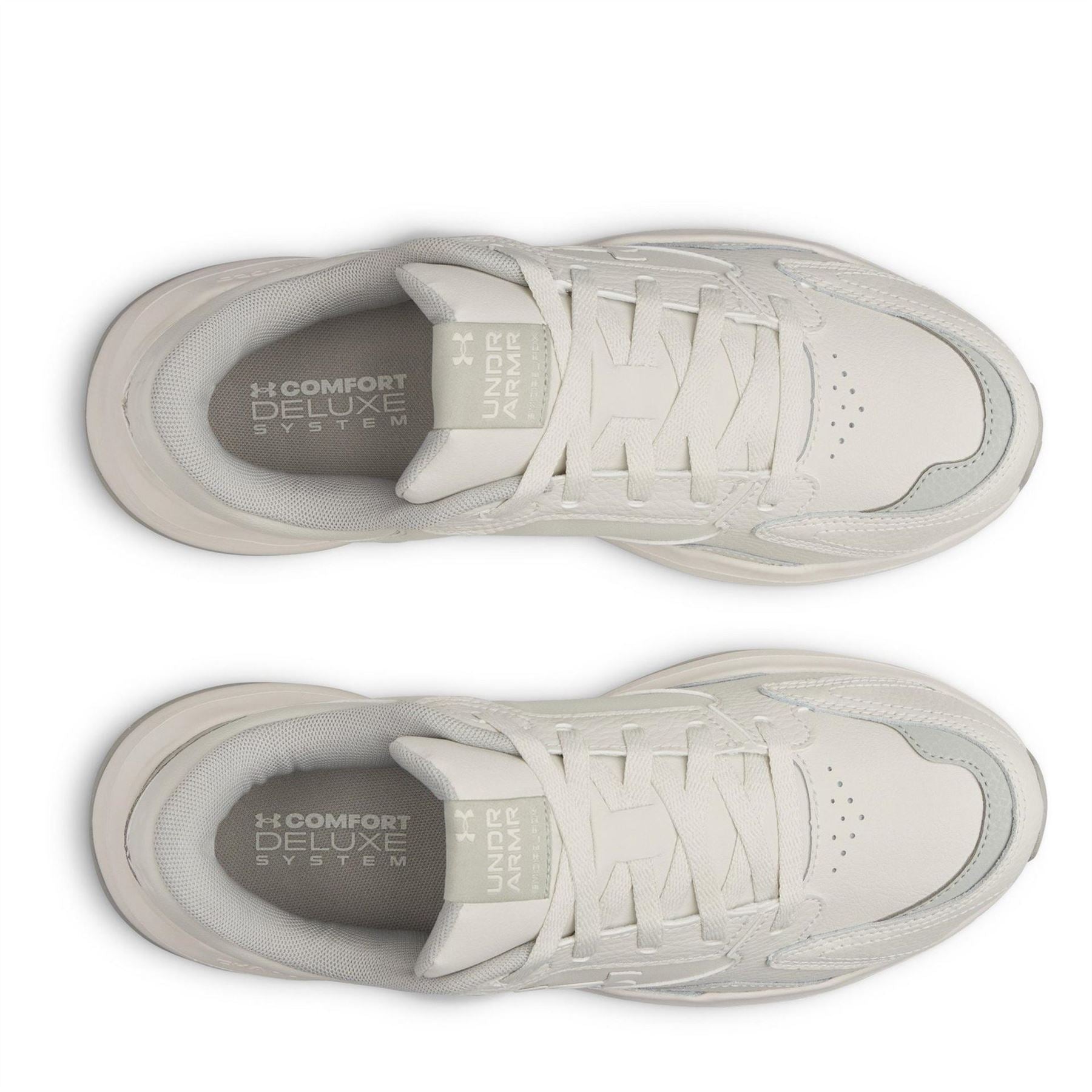 Under Armour Edge Leather Lace-Up Low Top Sneakers