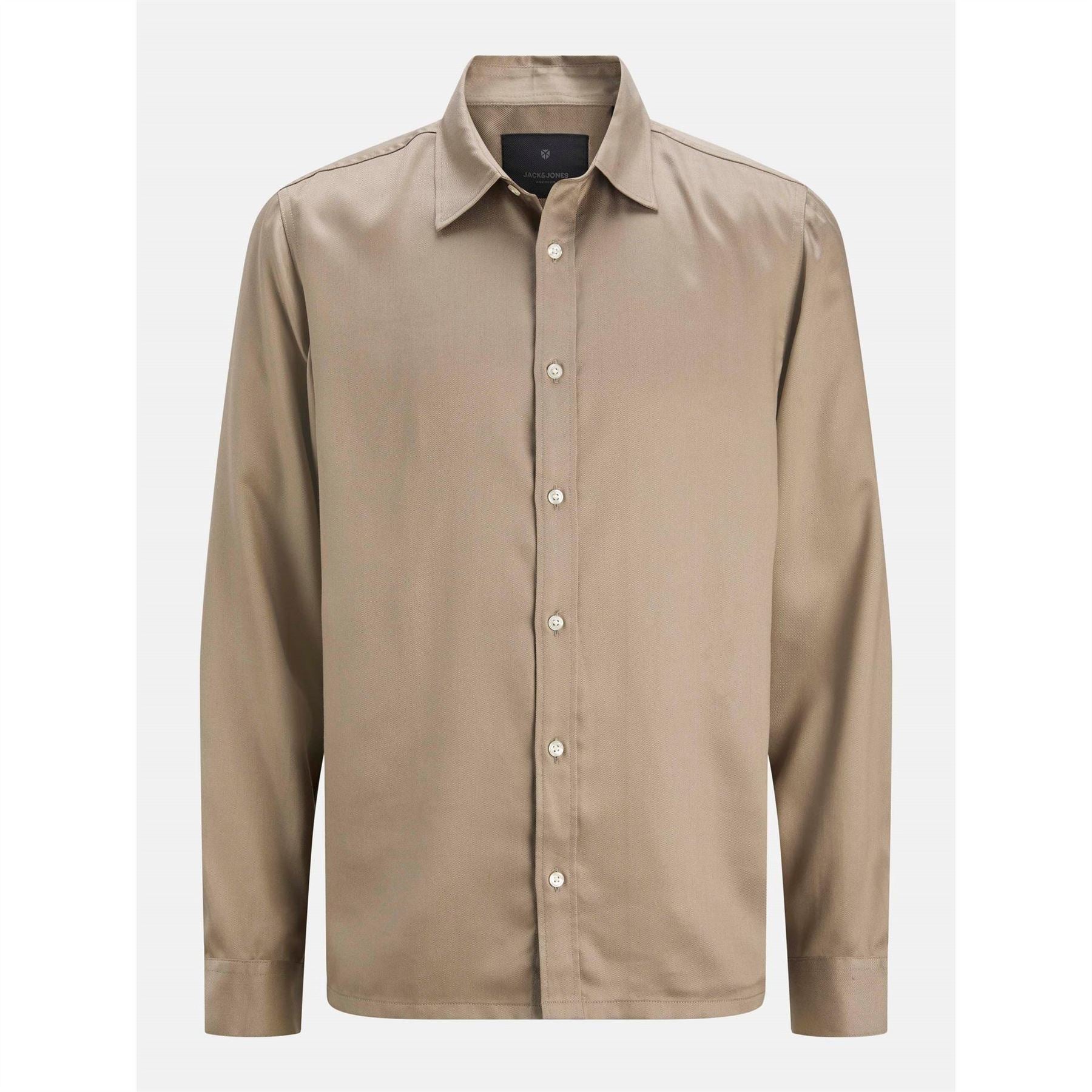 Jack and Jones Jprblamilo Long Sleeve Plain Shirt