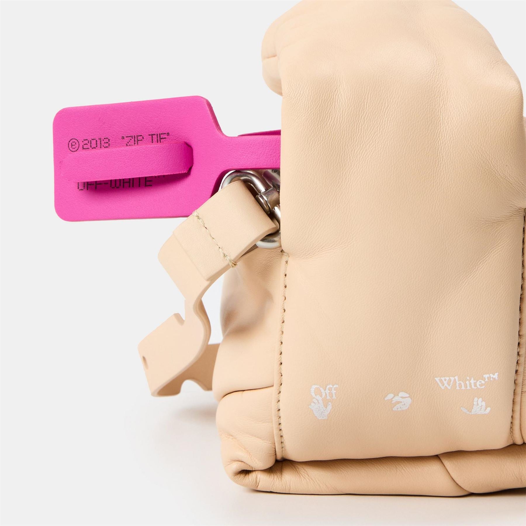 Off White Pump Pouch