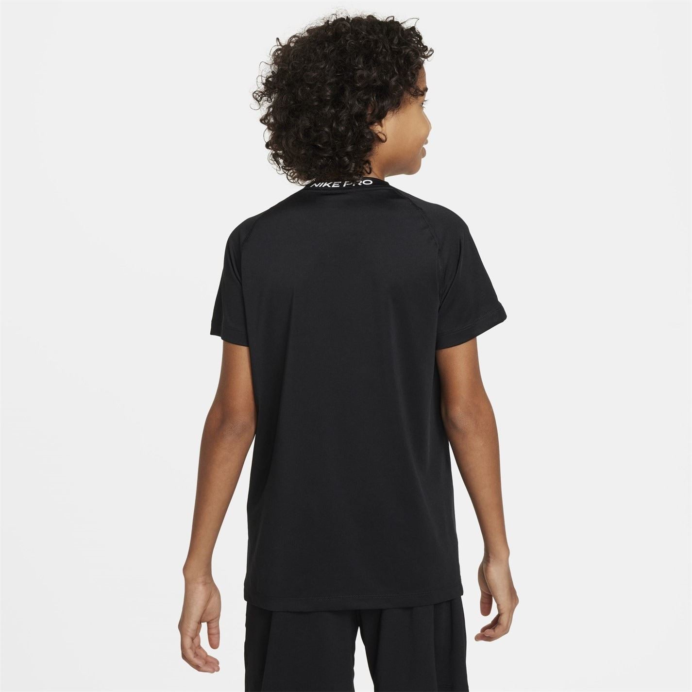 Nike Pro Big Kids (boys) Dri Fit Short Sleeve Top