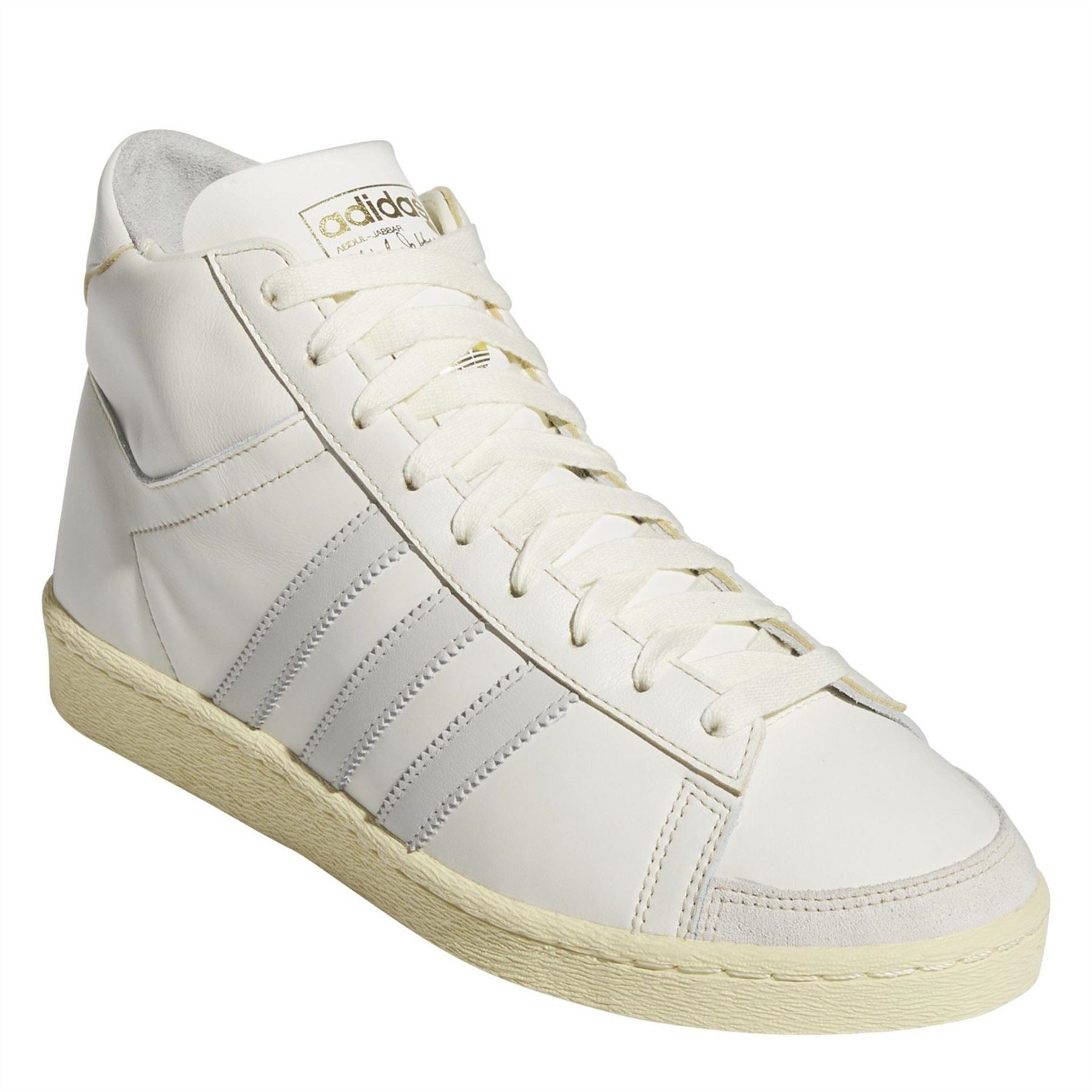 adidas Jabbar Hi Top Canvas Sneakers