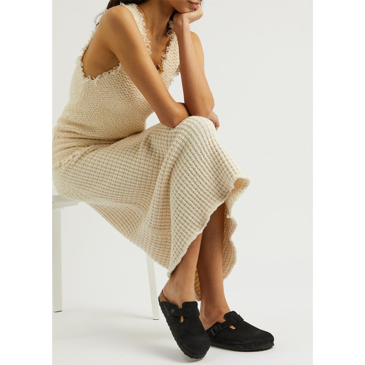 Birkenstock Suede Flat Shoe