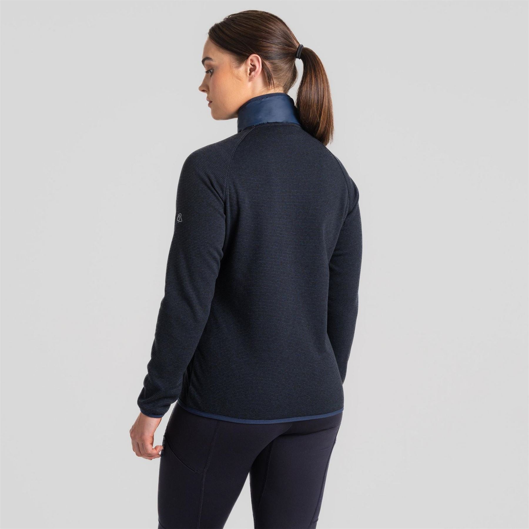 Craghoppers Crmla Solid Patterned Zipped Pocket Hybrid Jacket