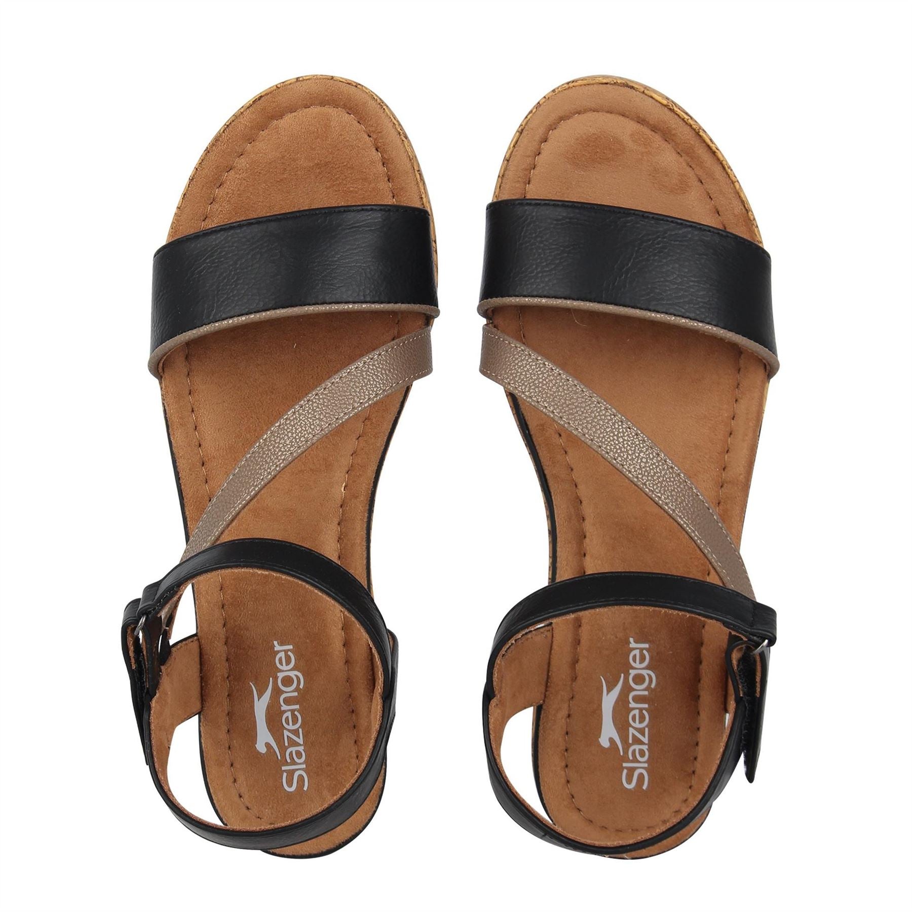Slazenger Open Toe Slides Sandals Flats