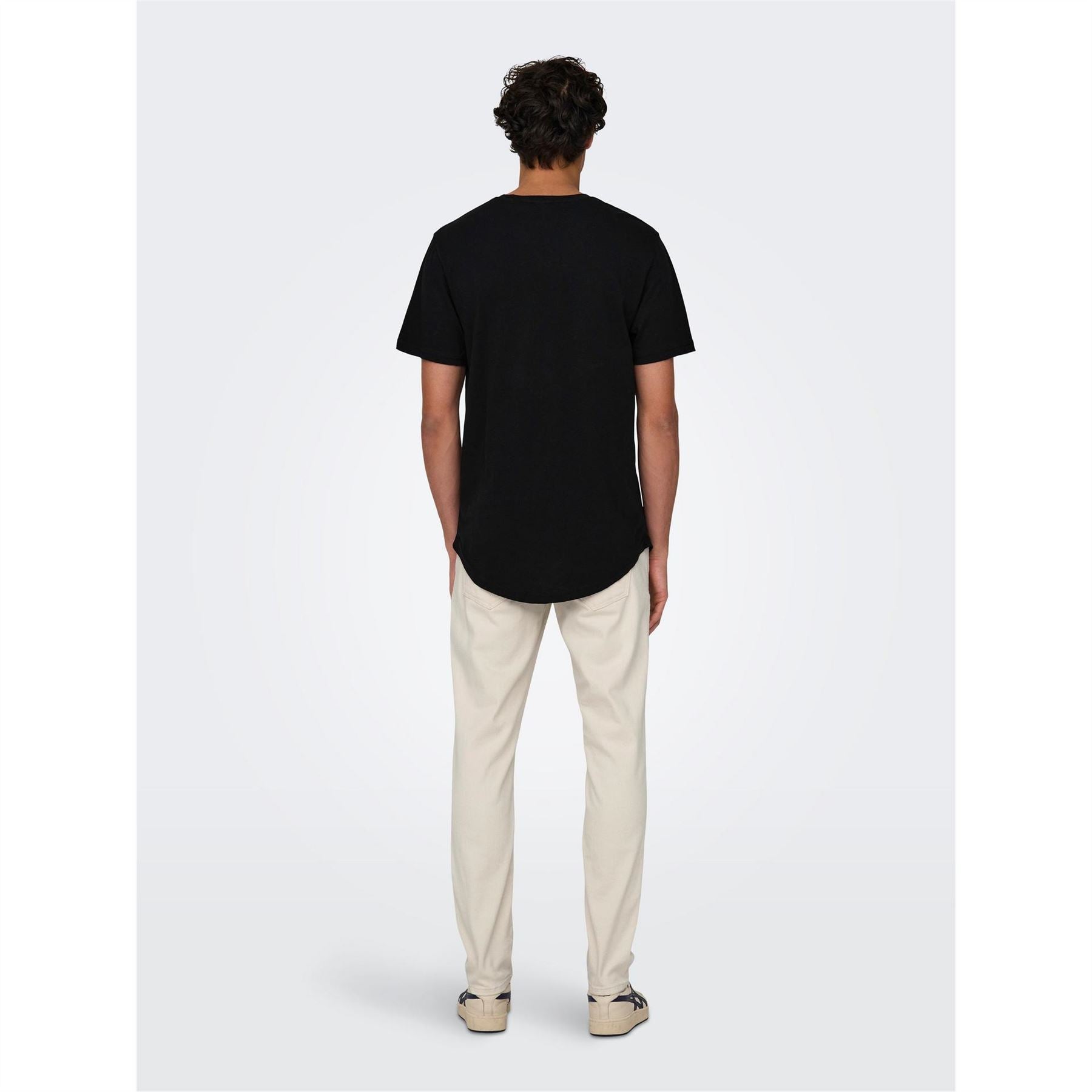 Only and Sons Oversize Fit Crew Neck Short Sleeve Boyfriend T-Shirt