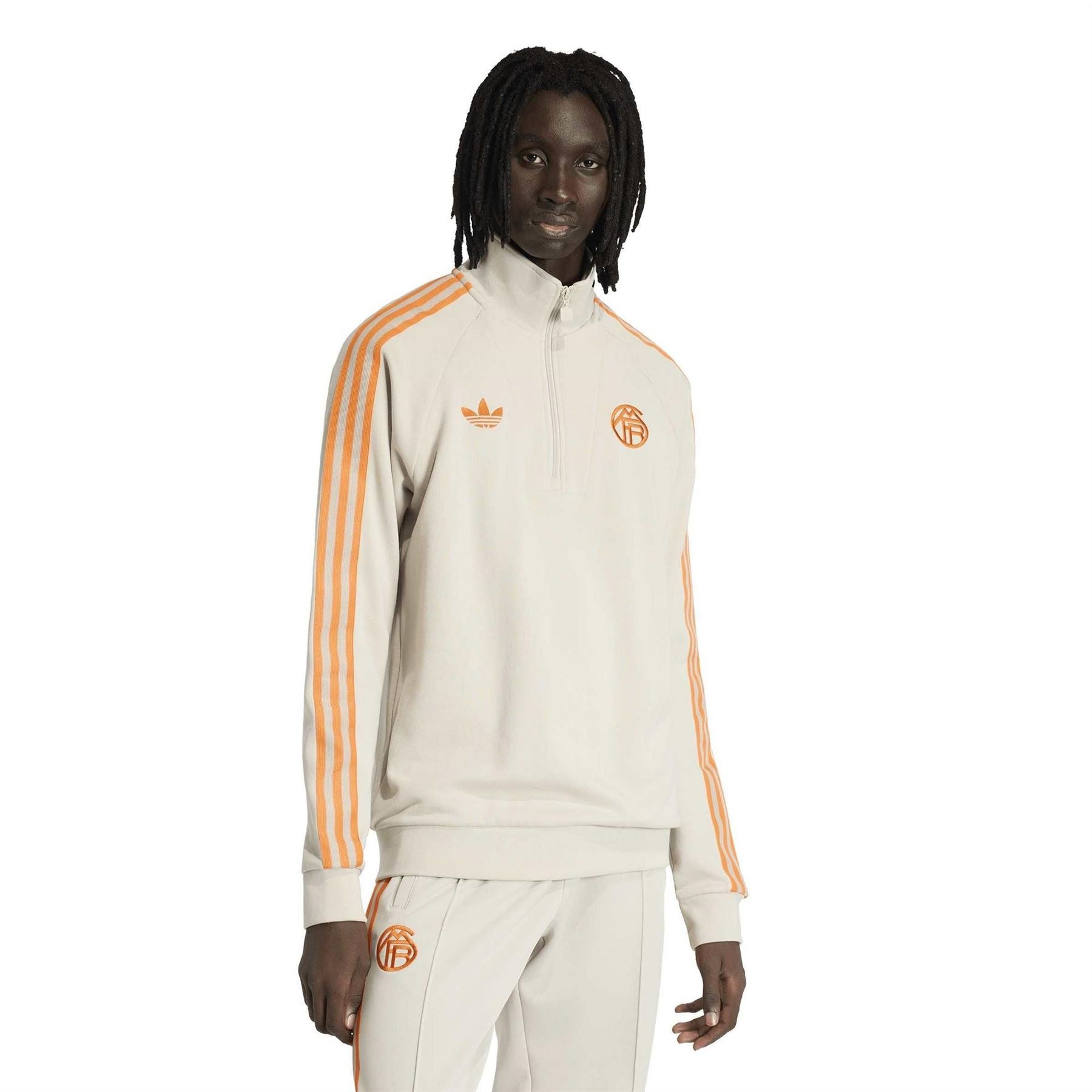 adidas Fcb Og HalF-Zipip