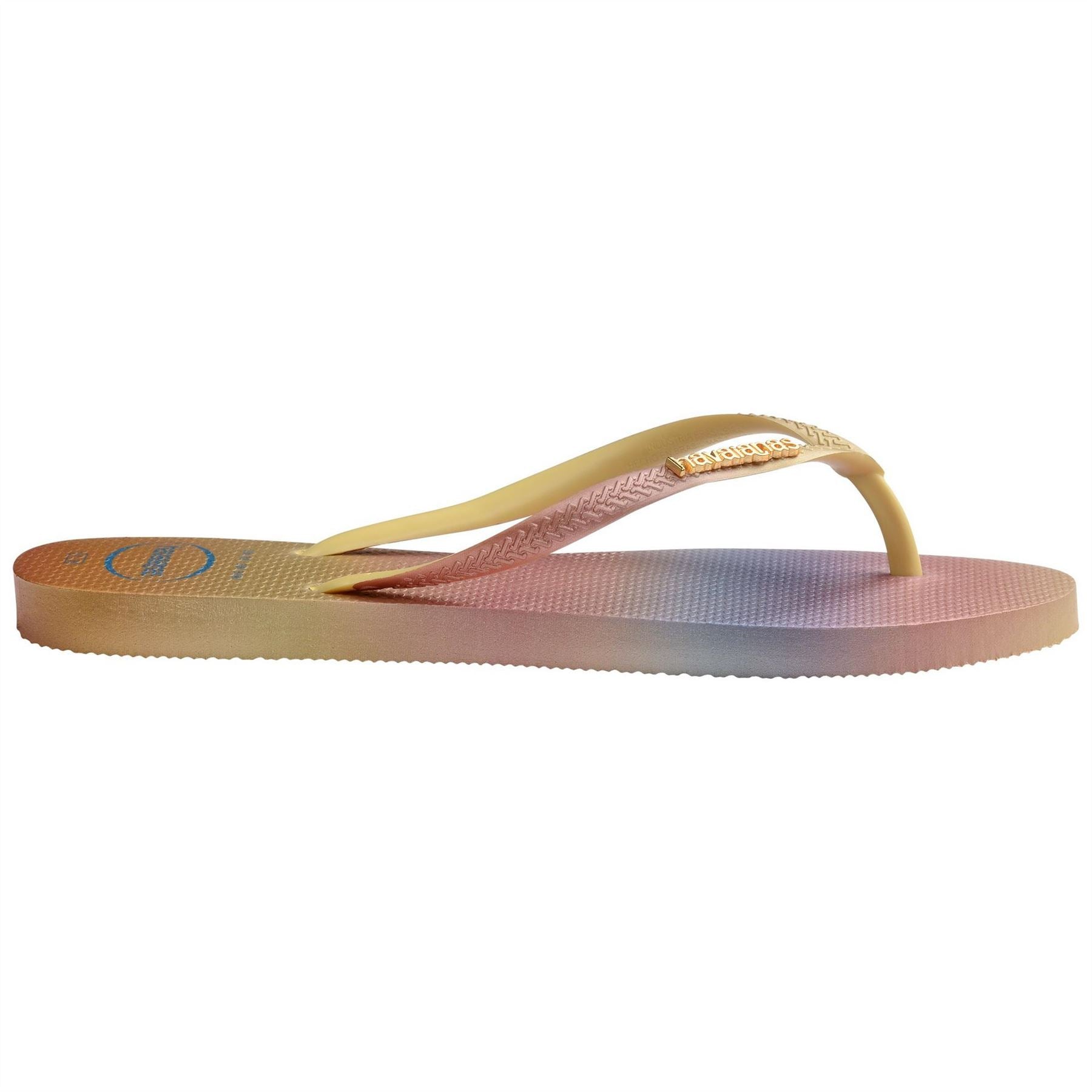 Havaianas Kids Slim Gradient Sunset Yellow Flip Flops