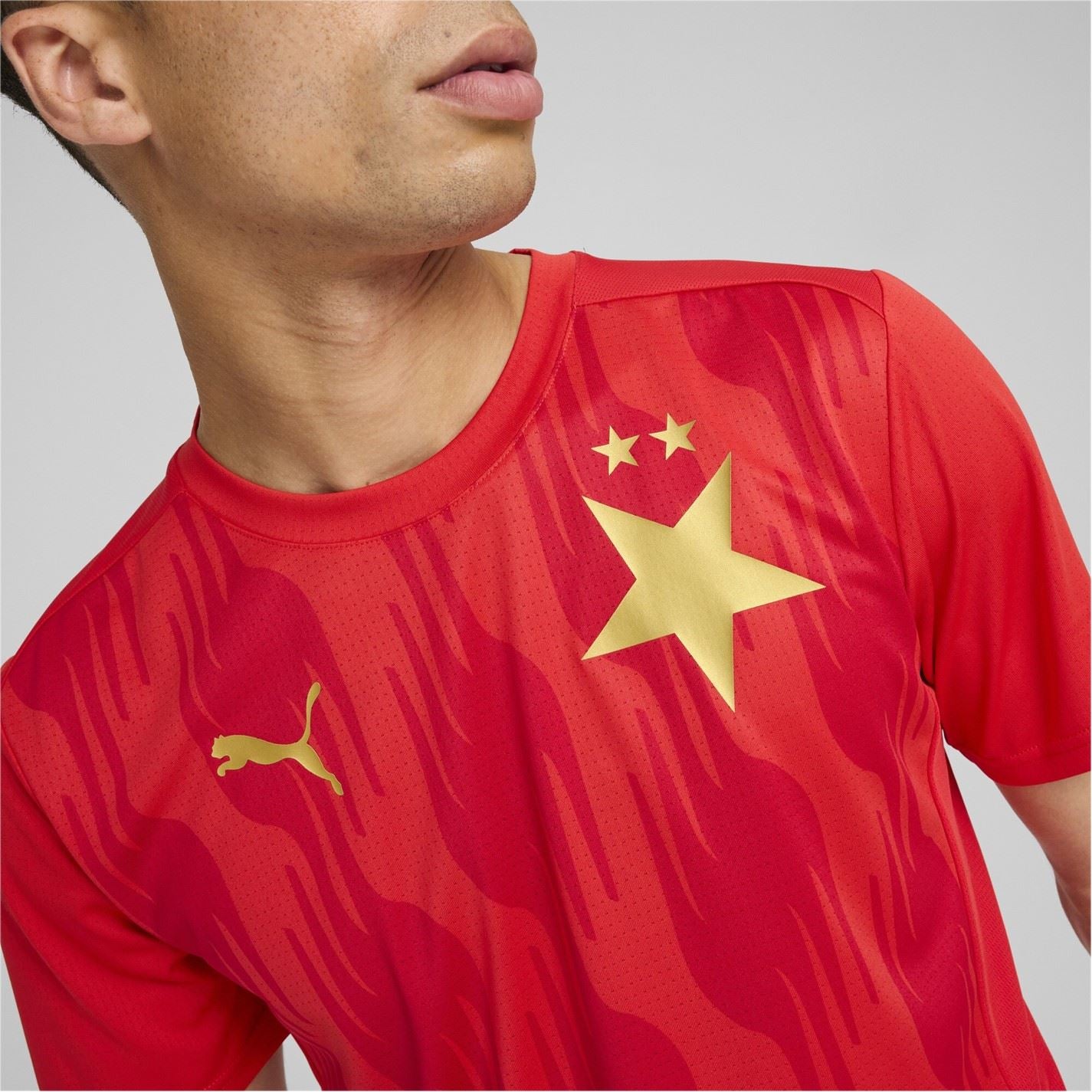 Puma Slavia Prague Pre Match Shirt 2024 2025 Adults