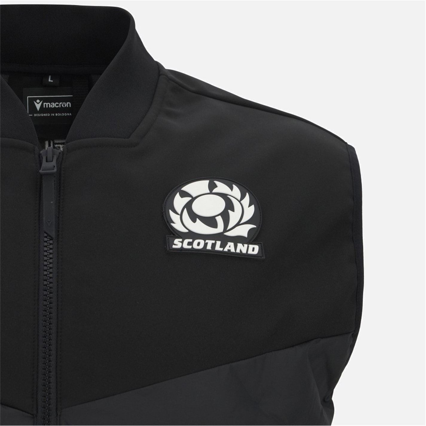 Macron Scotland Rugby World Cup Padded Gilet 2025 Adults
