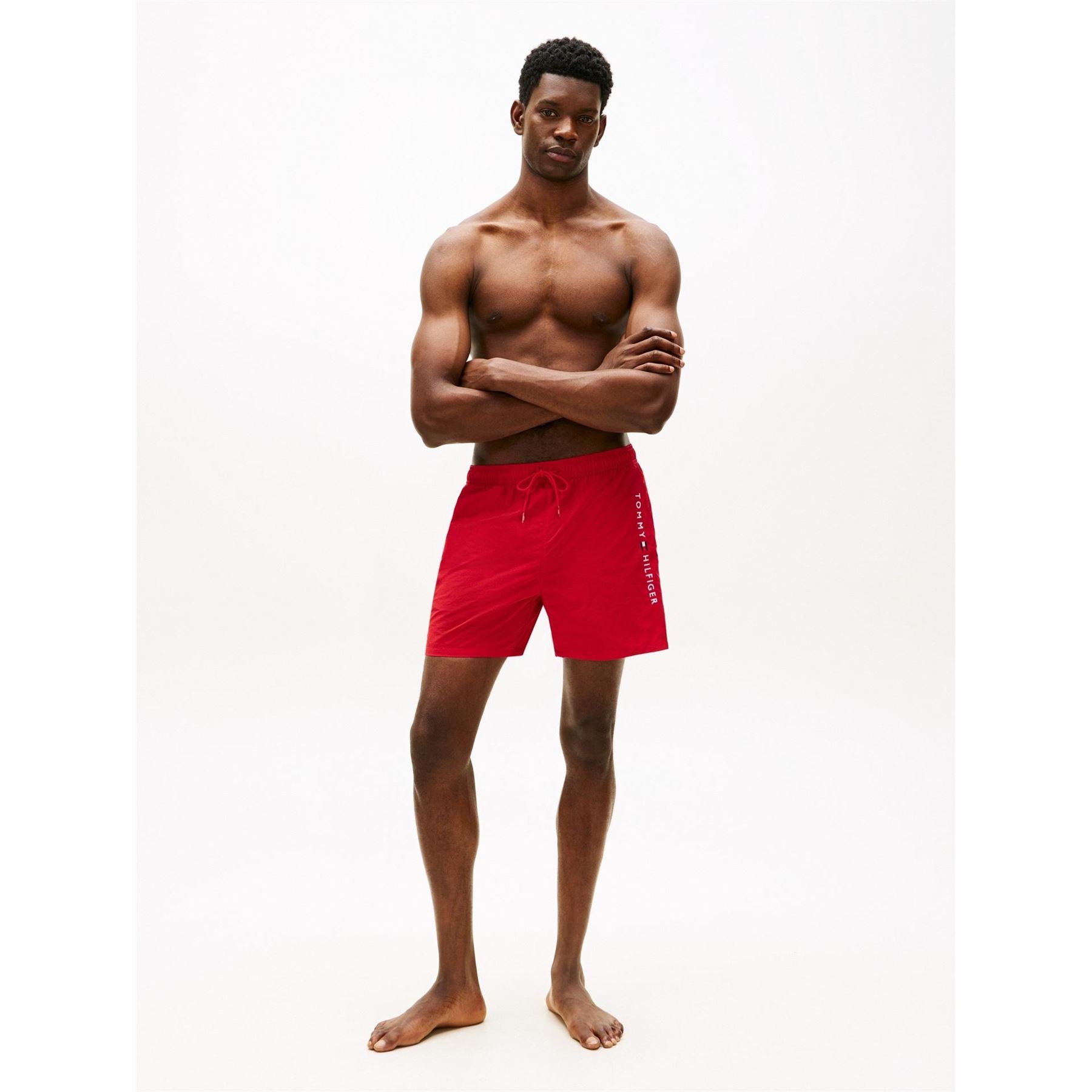Tommy Hilfiger Logo Mid Swim Shorts