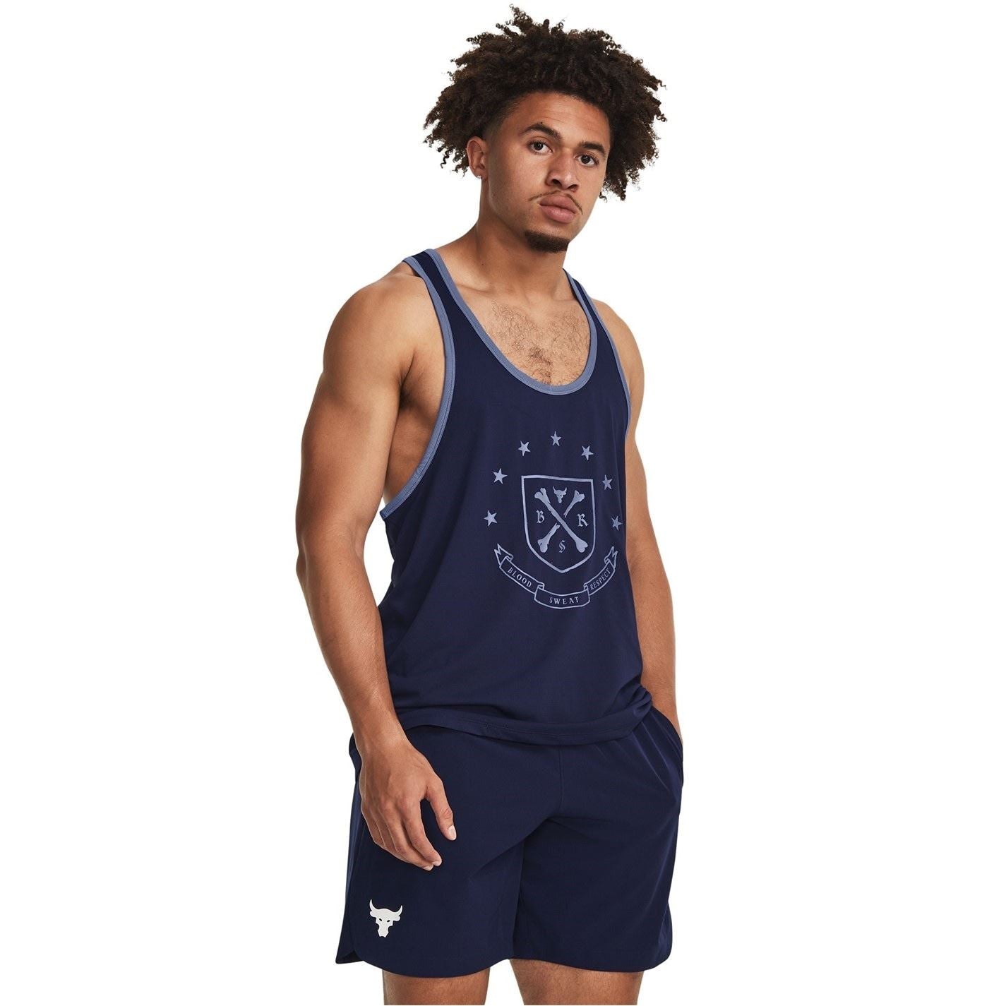 Under Armour Project Rock Large Genie Scoop Neck Tank