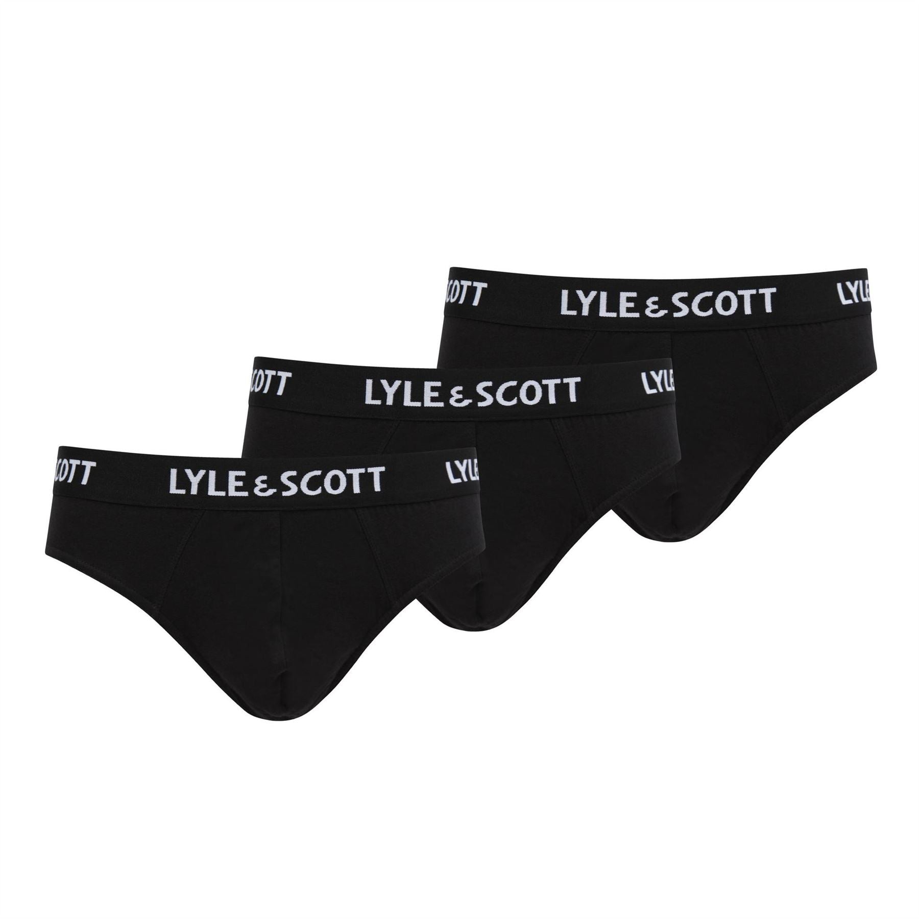 Lyle and Scott 3 Pack Plain Design Knicker