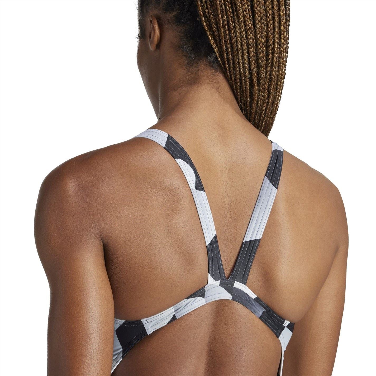 adidas 3 Stripes Graphic Swimsuit