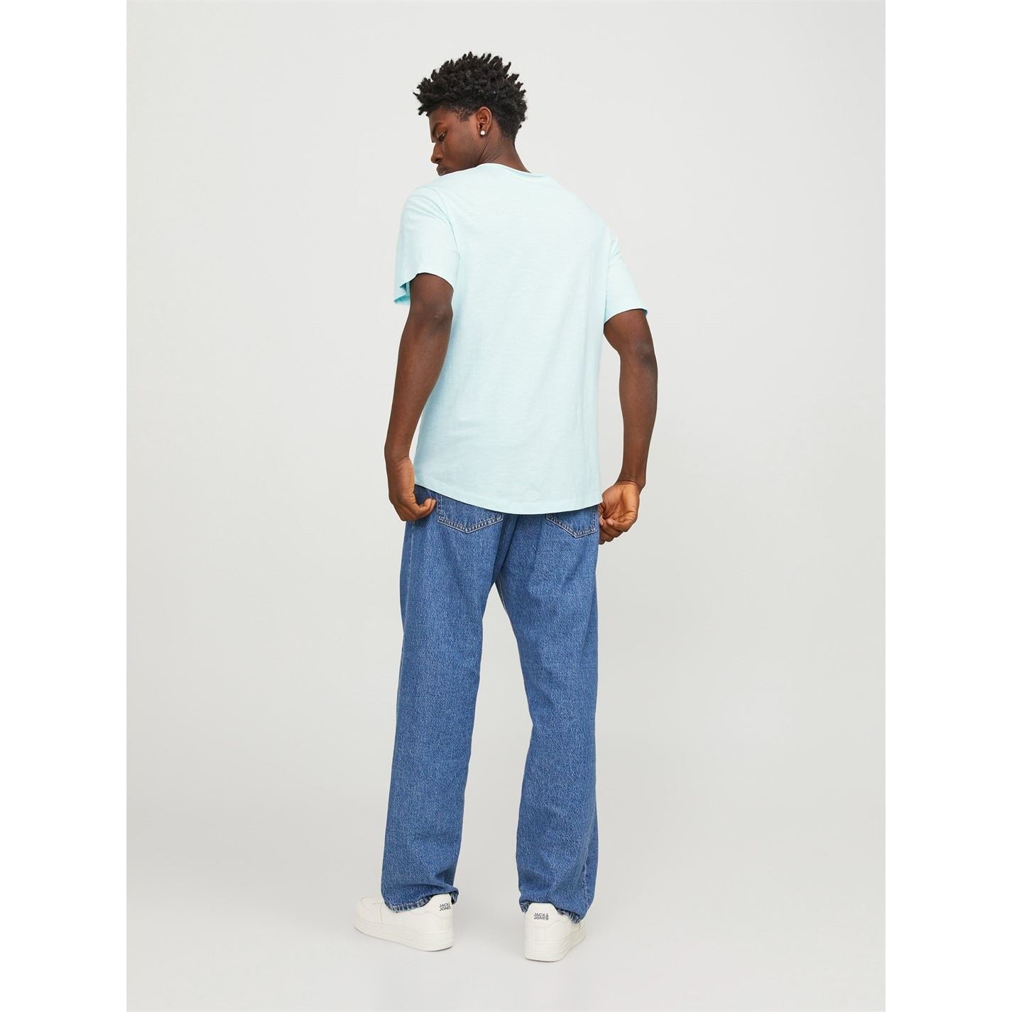 Jack and Jones Crew Neck Regular Fit Short Sleeve T-Shirt