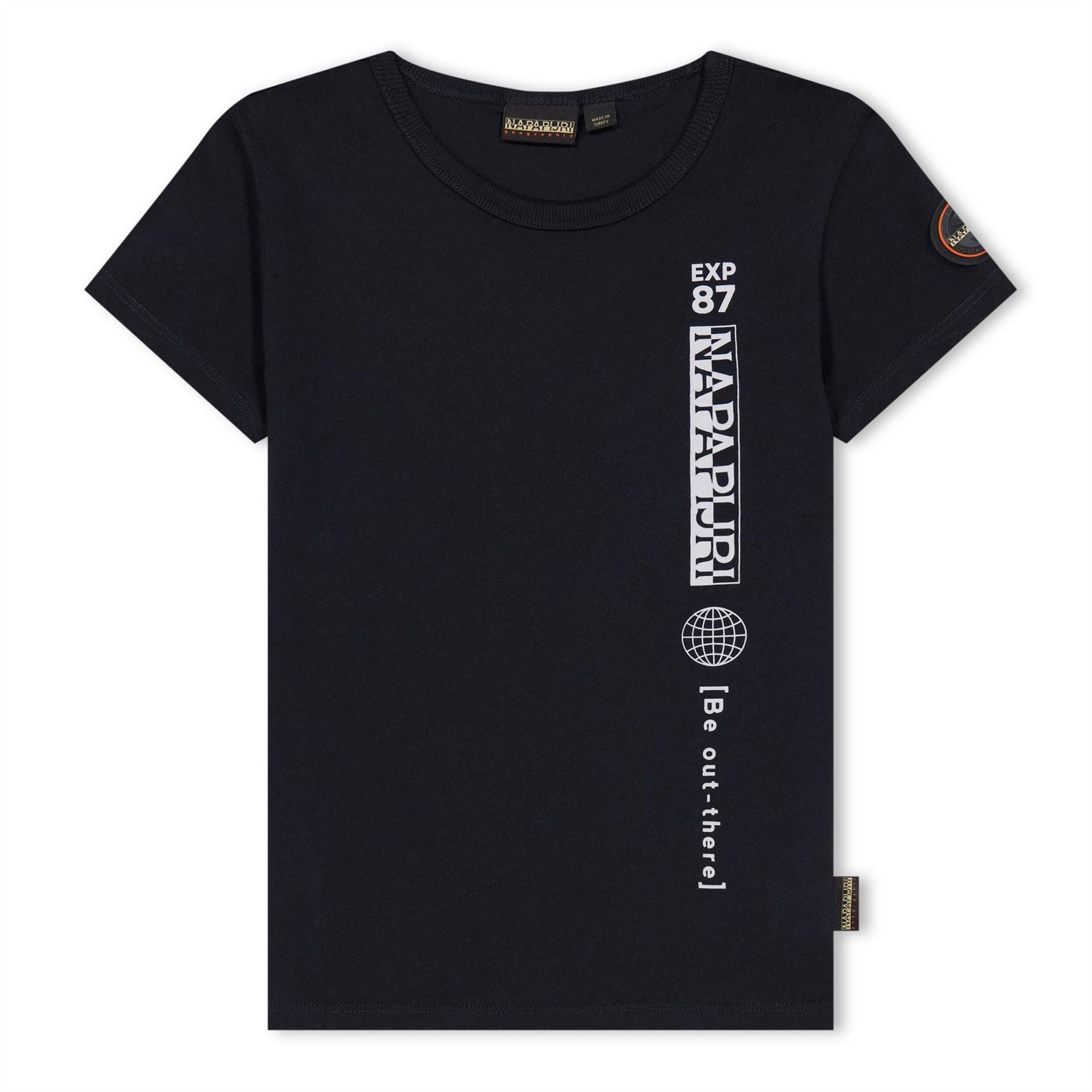 Napapijri Hudson Text Graphic Crew Neck T-Shirt