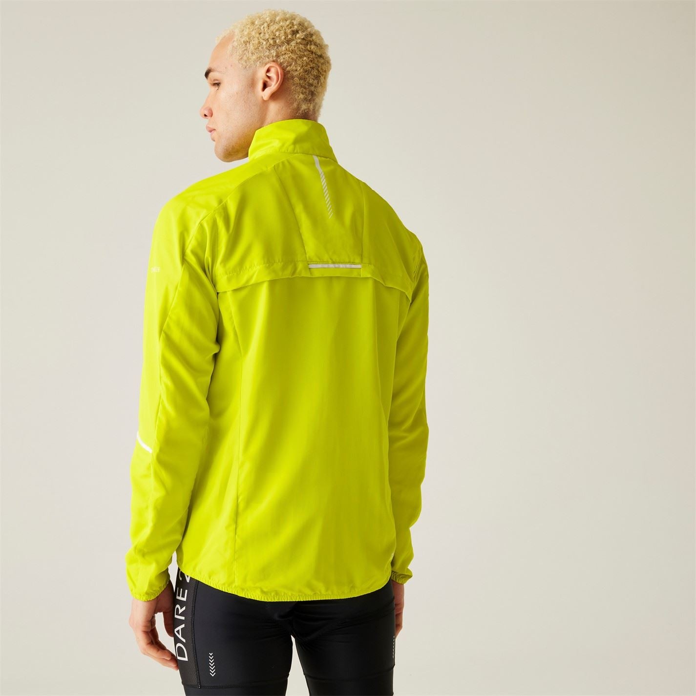 Dare 2b Illmprwndshl Reflective Ribbon High Neck Elasticated Cuff Performance Jacket