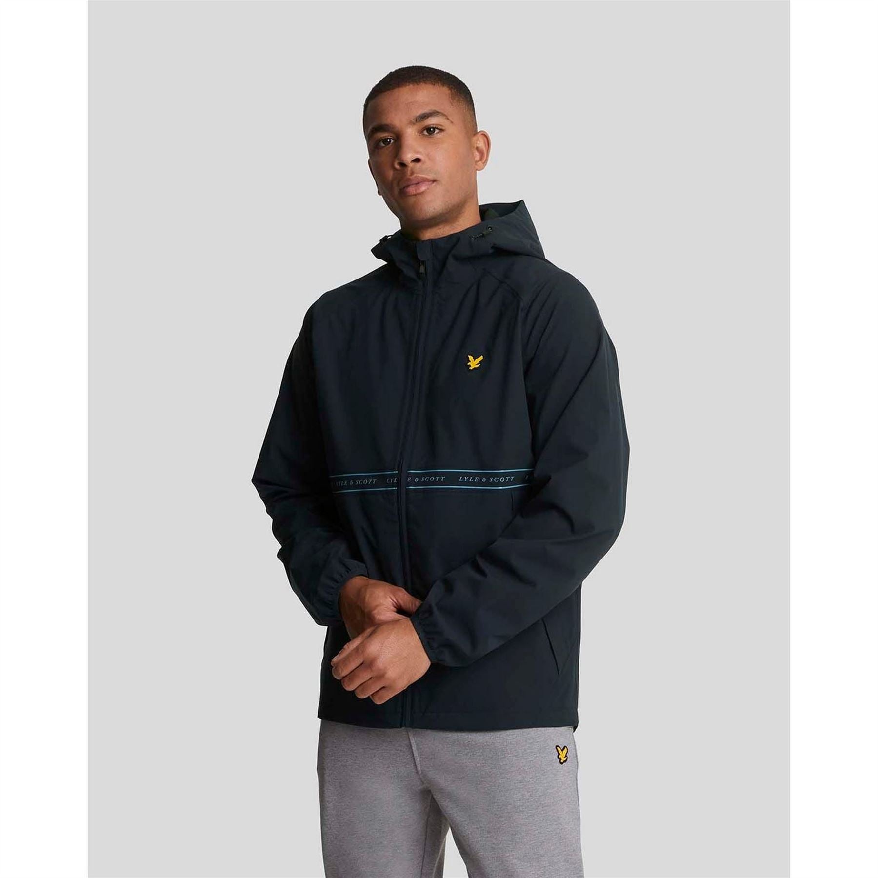 Lyle and Scott Sports Tape Energy Regular Fit Softshell Jacket