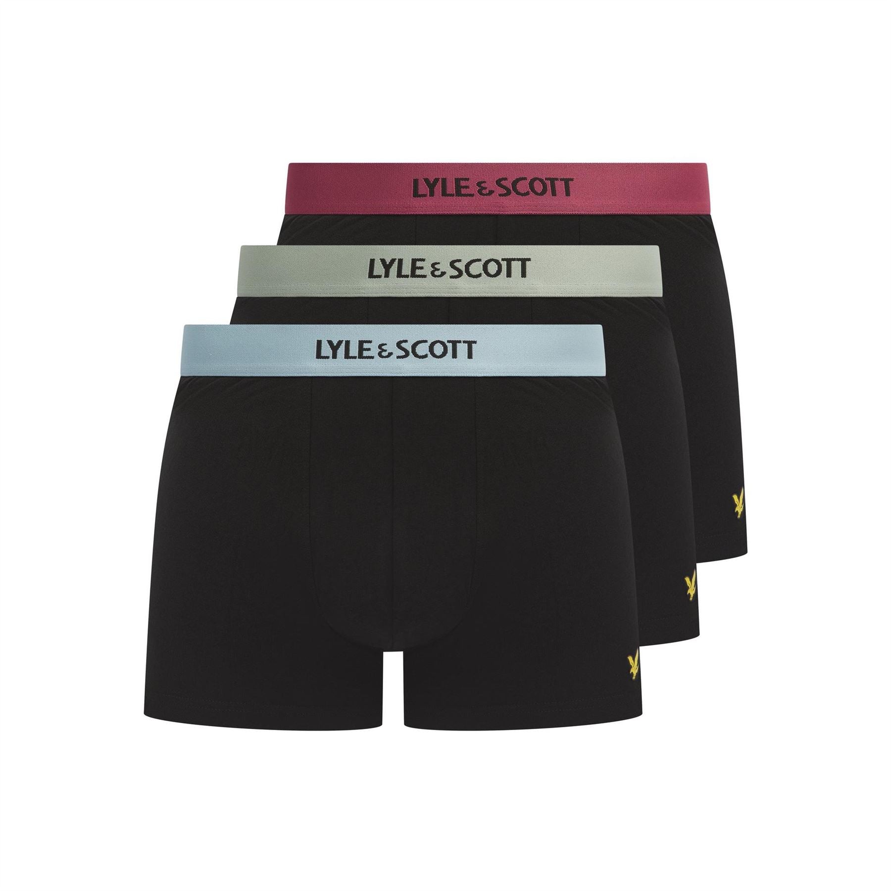 Lyle and Scott  And  Scott Devon 3 Pack Underwear Trunks