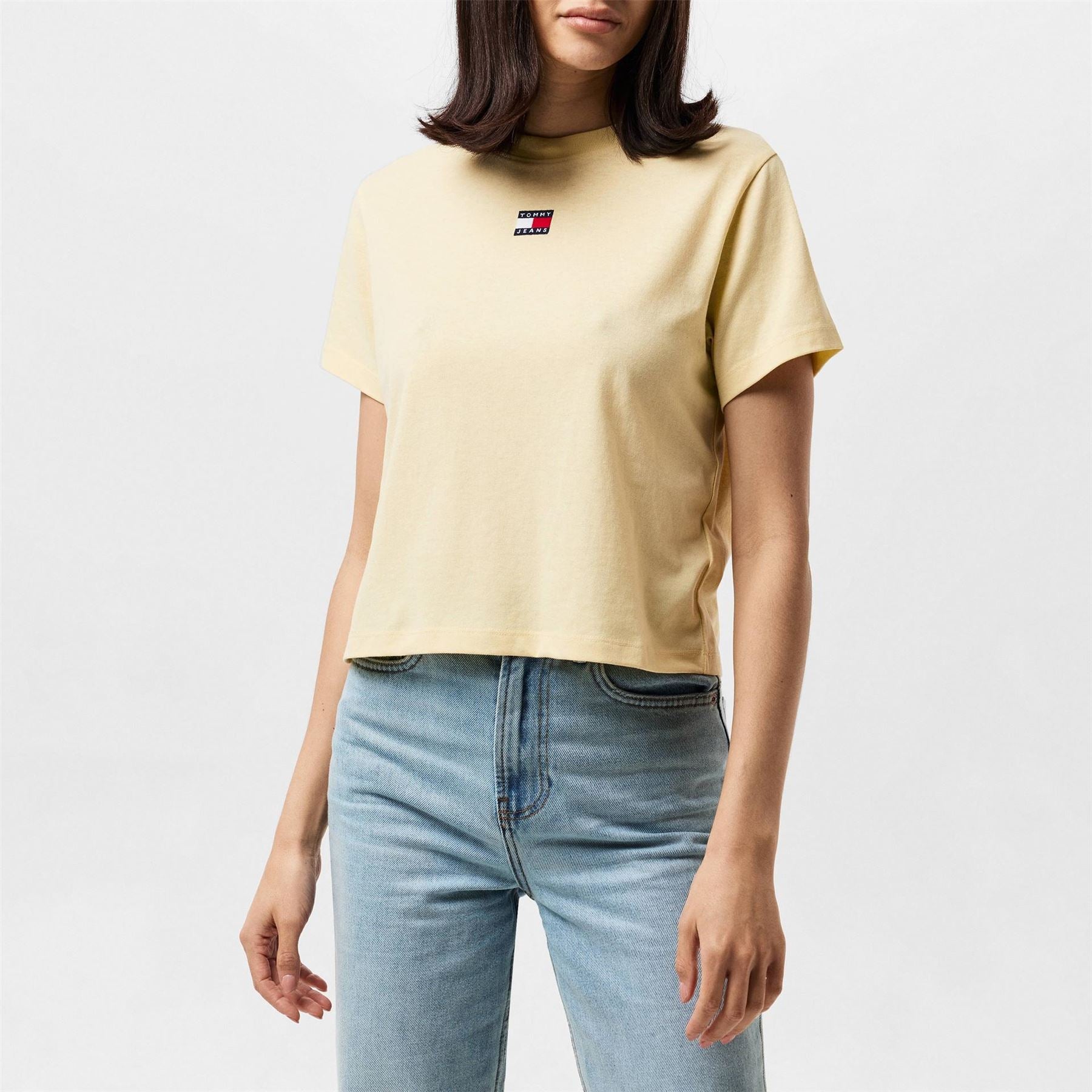 Tommy Jeans Boxy Badge Regular Fit T-Shirt