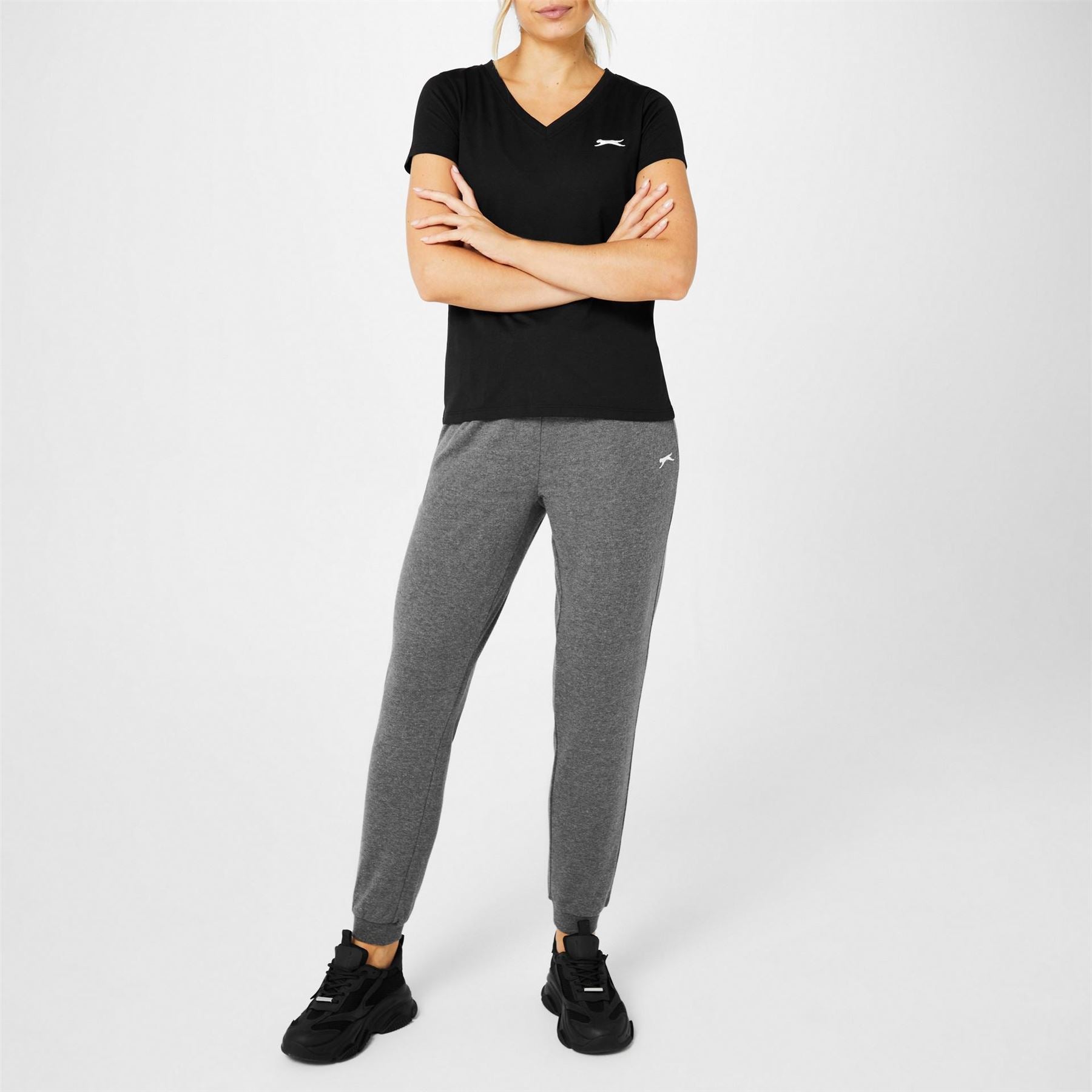 Slazenger Ladies V Neck Tee Shirt