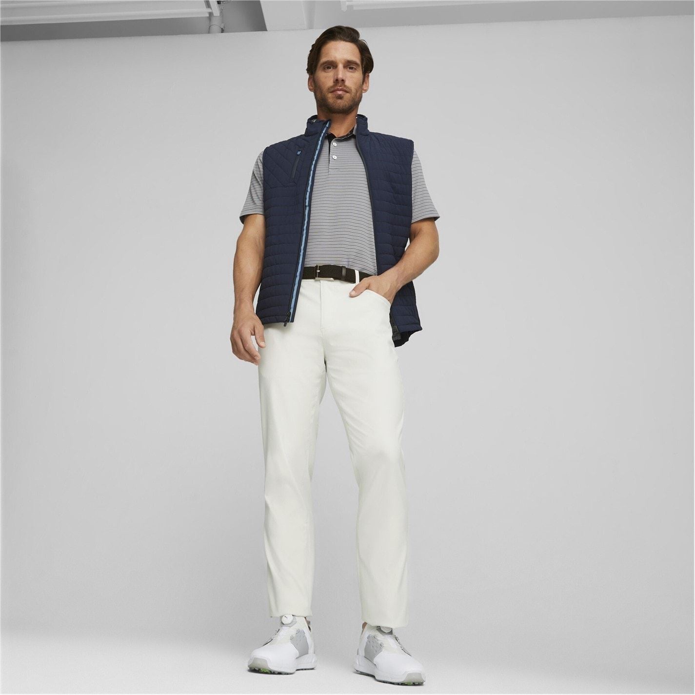 Puma Scotia Quilted Performance Golf Vest