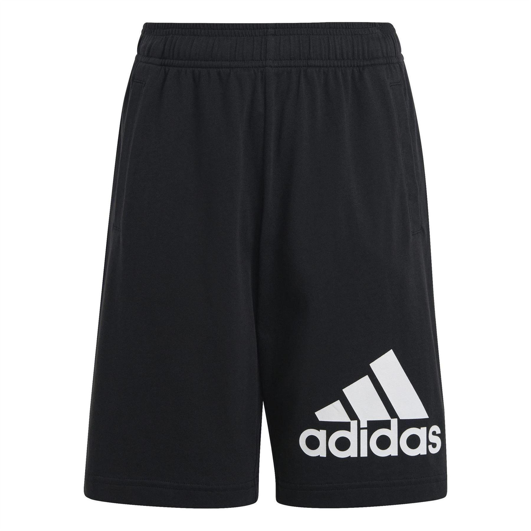 adidas Big Logo Cotton Shorts Juniors