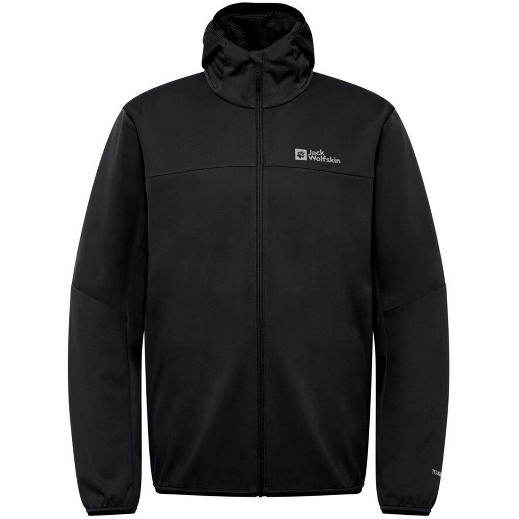 Jack Wolfskin Feldberg Water Resistant Windproof Hooded Long Sleeve Softshell Jacket