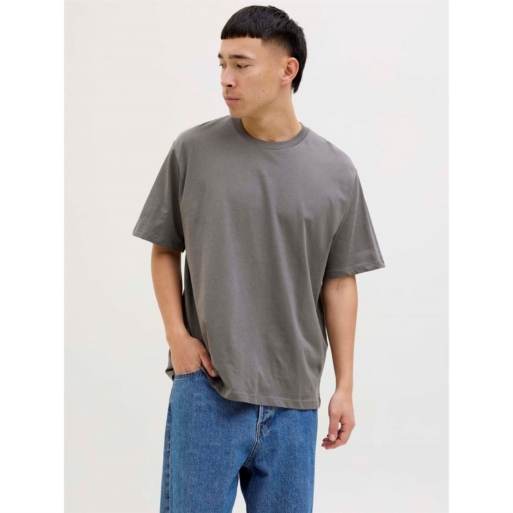 Jack and Jones Mens Pack Hugo Loose T-Shirt