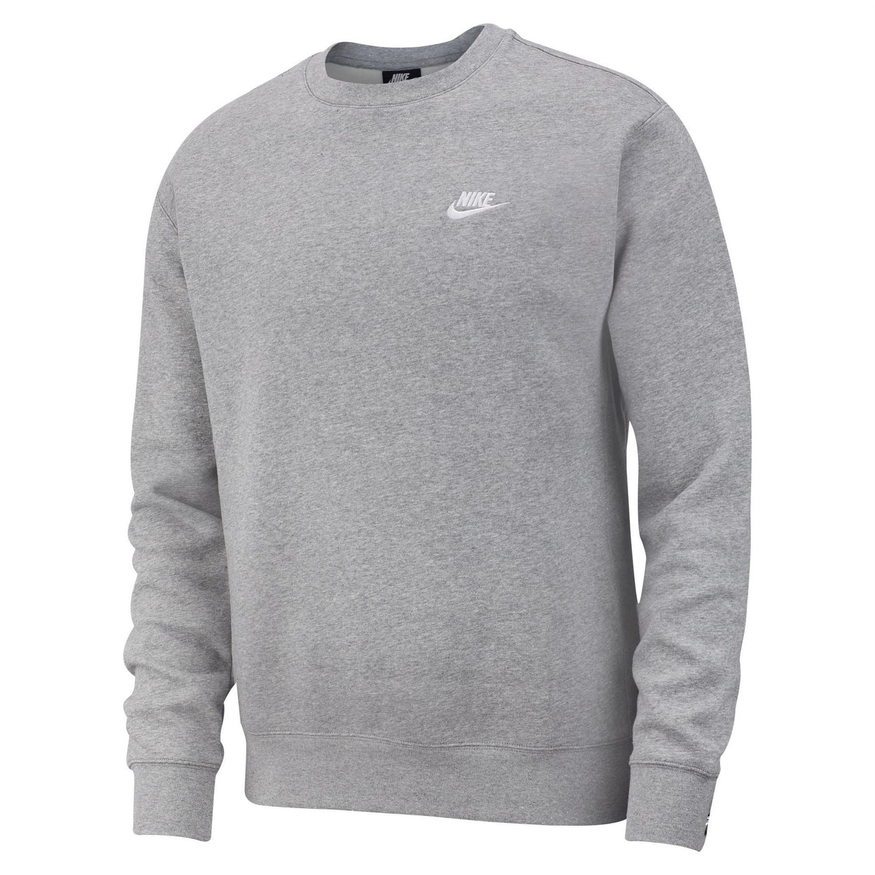 Nike Wordmark Crew Neck Long Sleeve Sweatshirt