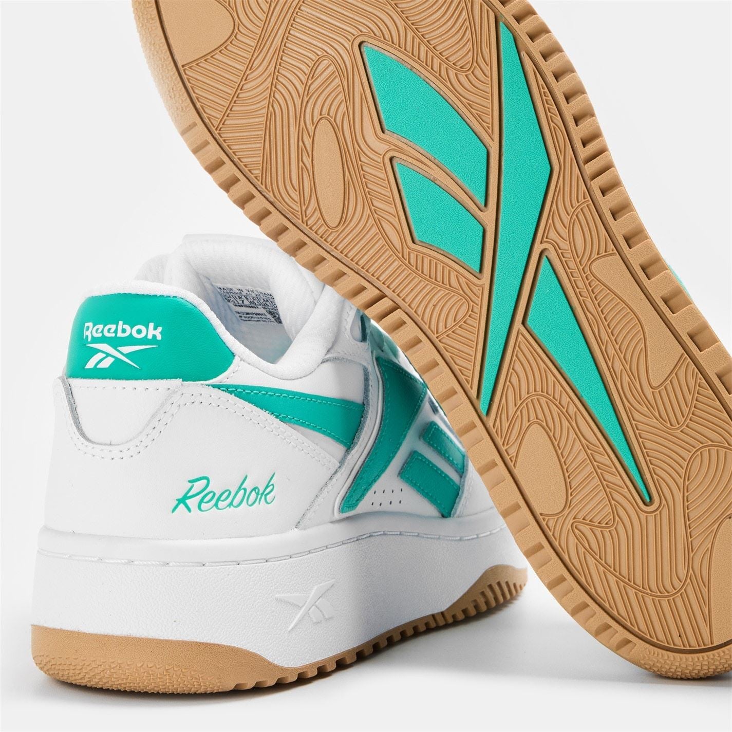 Reebok Above The Rim Chill Round Toe Flat Heel Sneakers