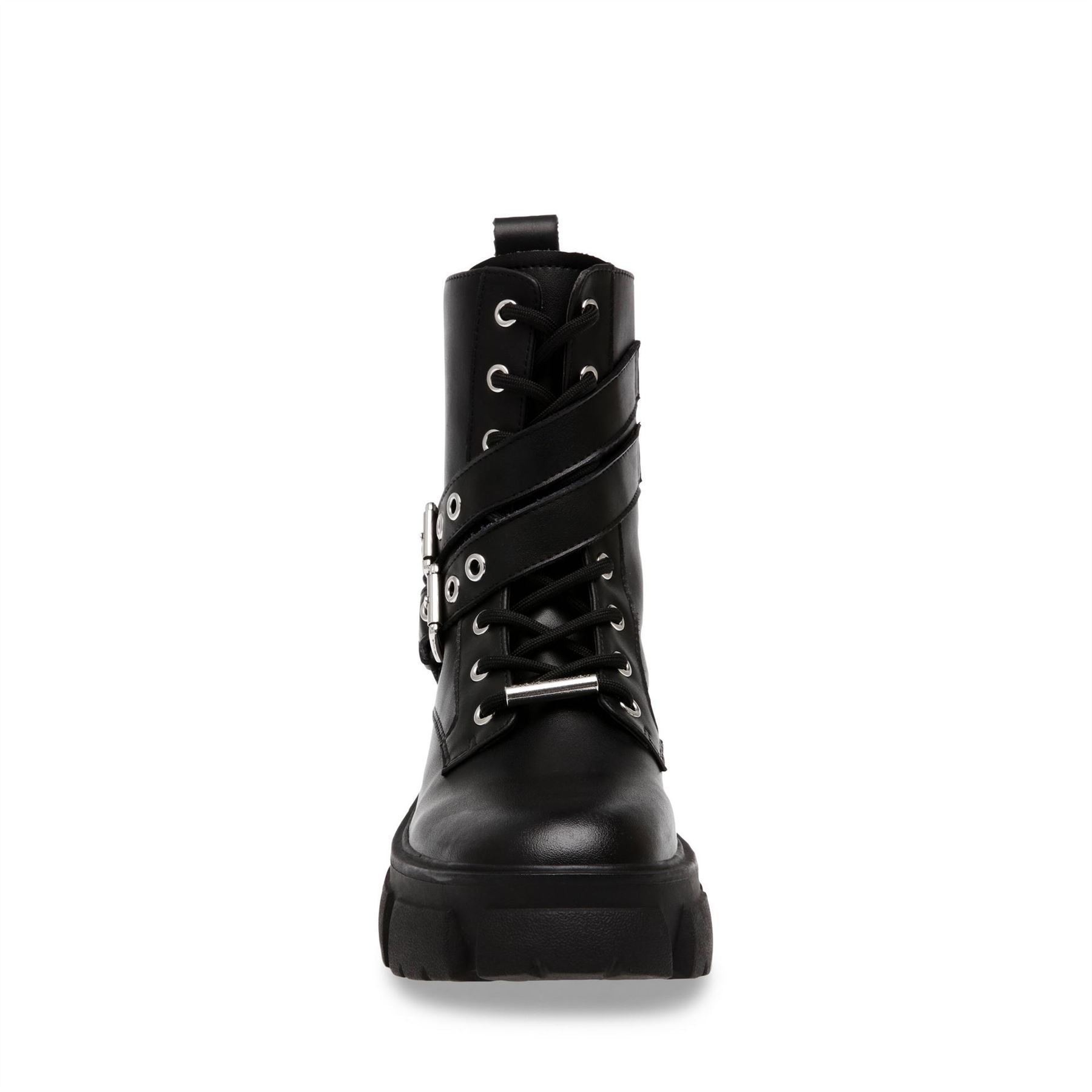 Steve Madden Combat Boots with Chunky Heel