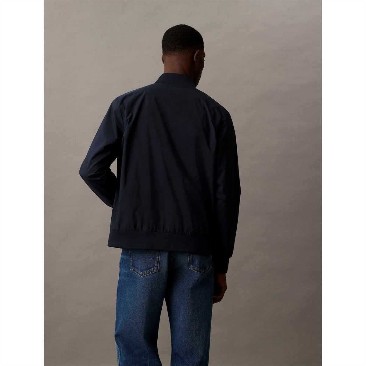 Calvin Klein  Matte Long Sleeve Bomber Jacket