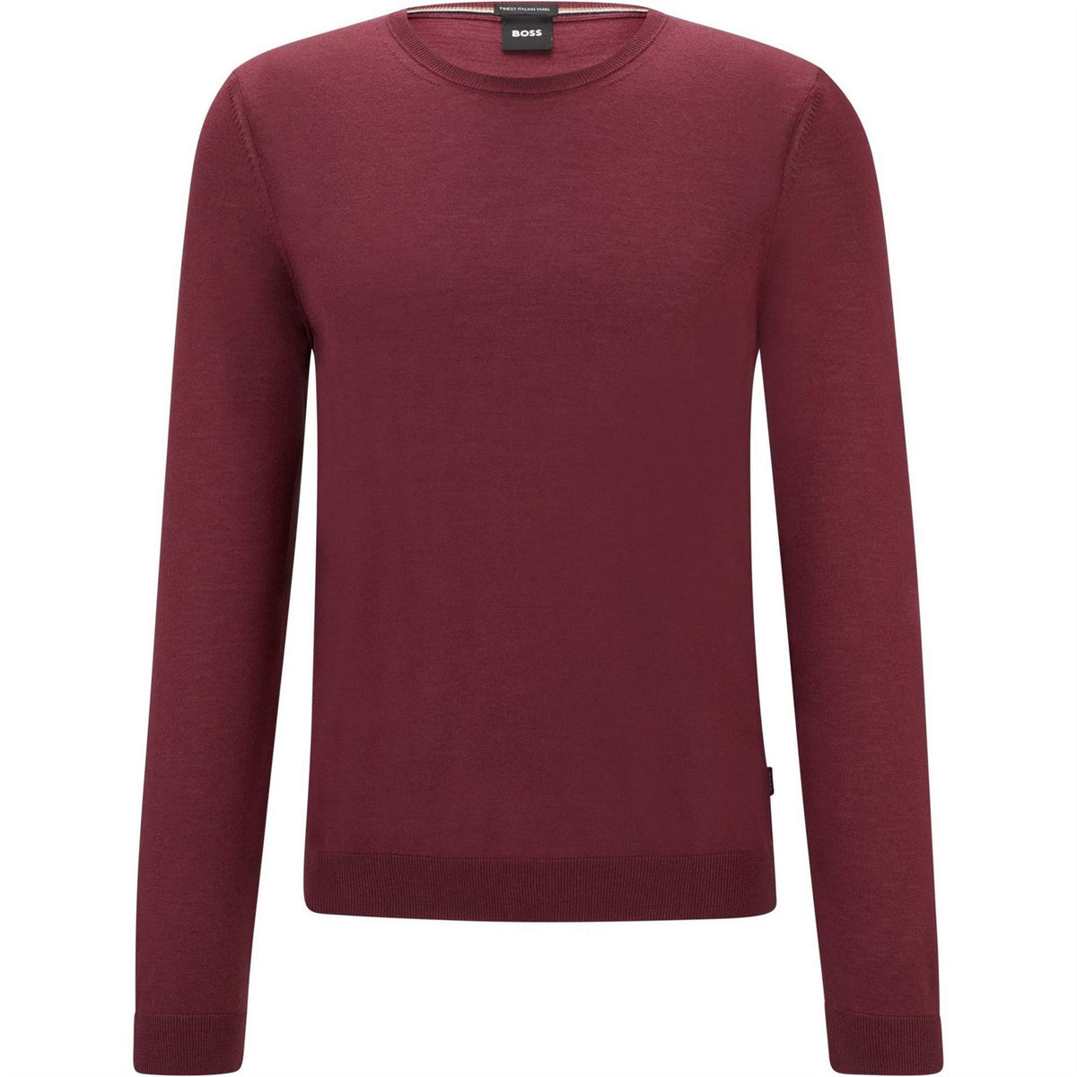 Boss Leno Knit Jumper, Soft Virgin Wool