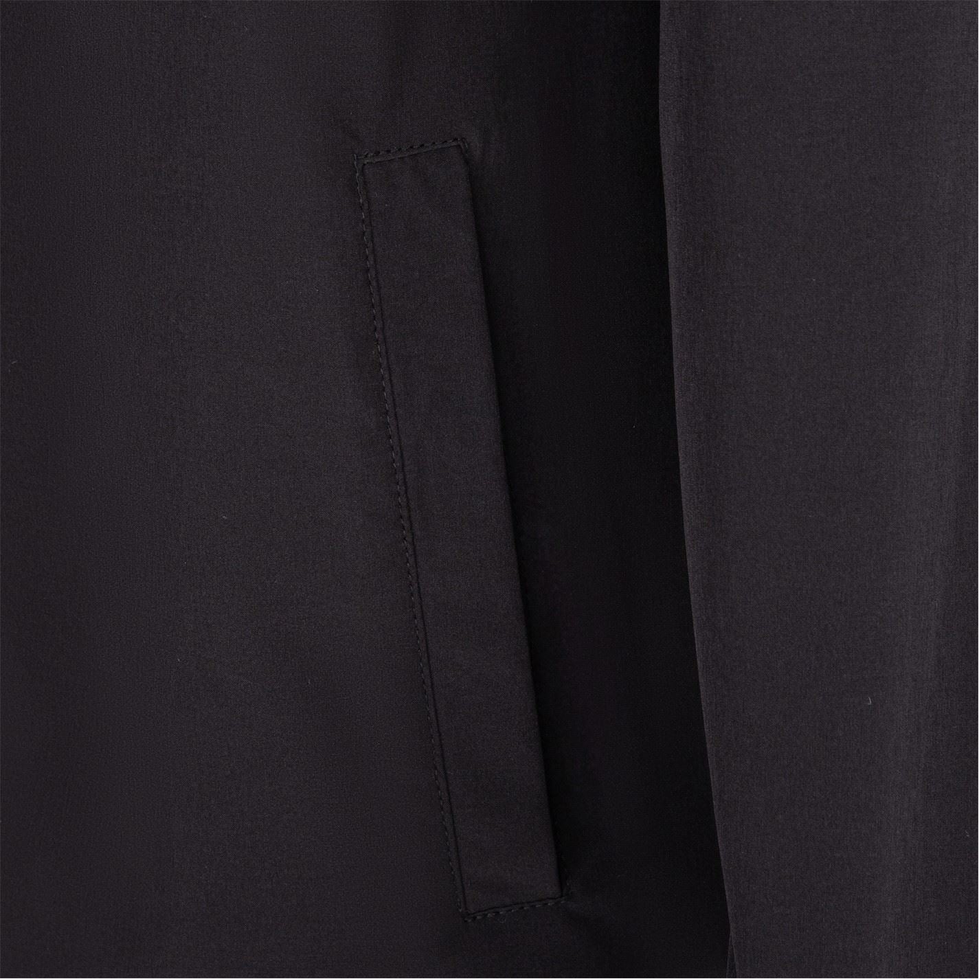 Slazenger Woven Mock Neck Elasticated Cuff Track Jacket