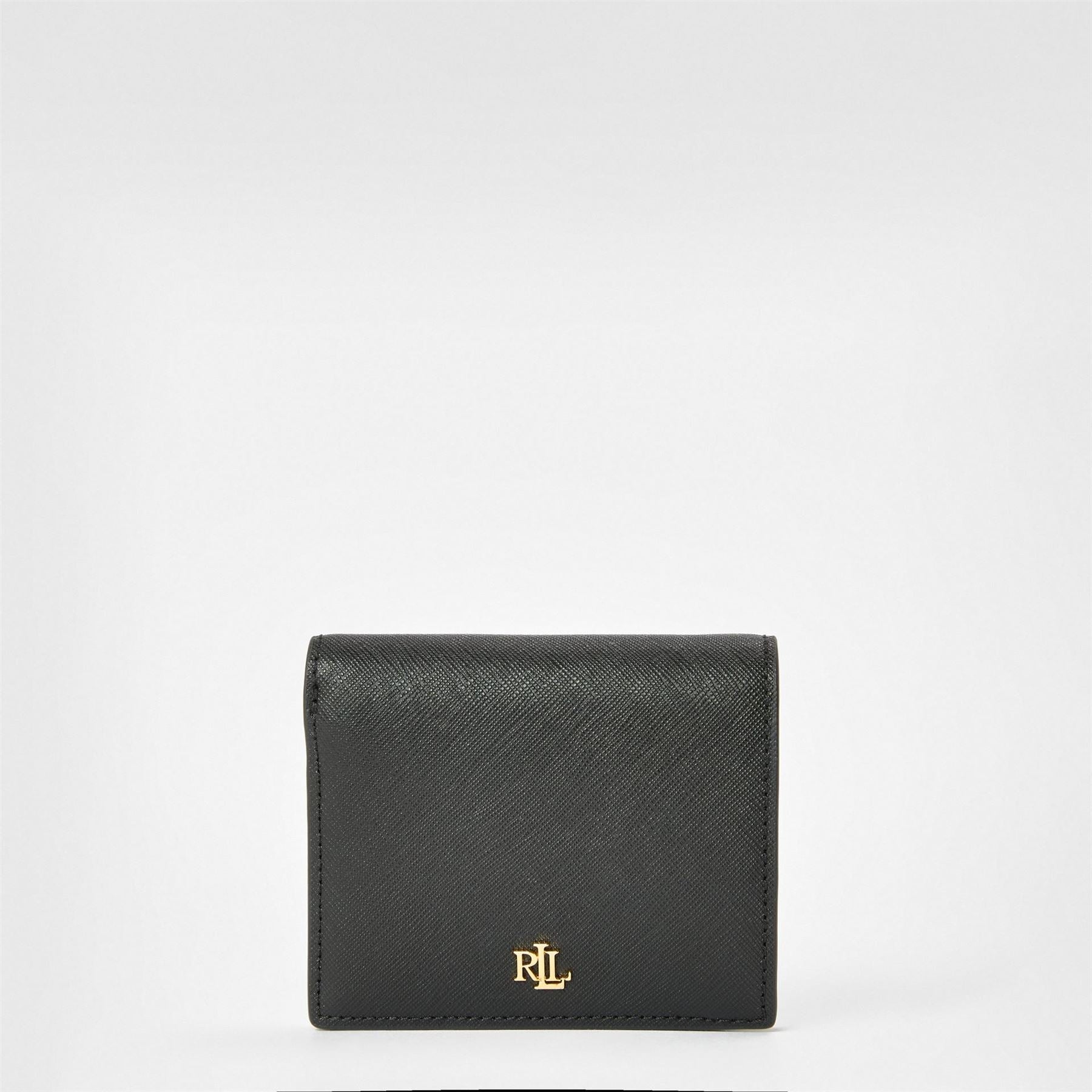 Lauren by Ralph Lauren Real Leather Compact Trifold Wallet