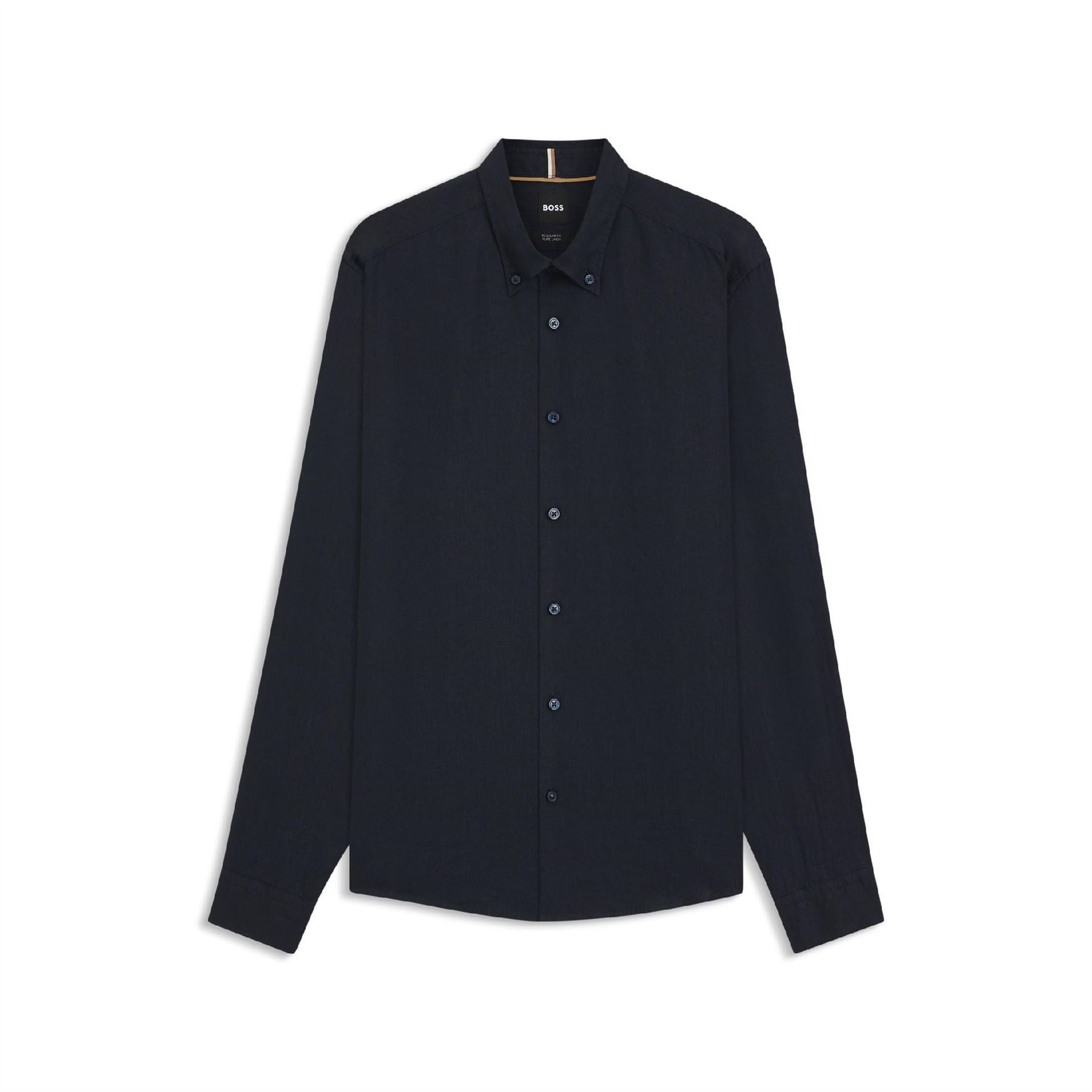 Boss Liam Collared Button Down Long Sleeve Shirt