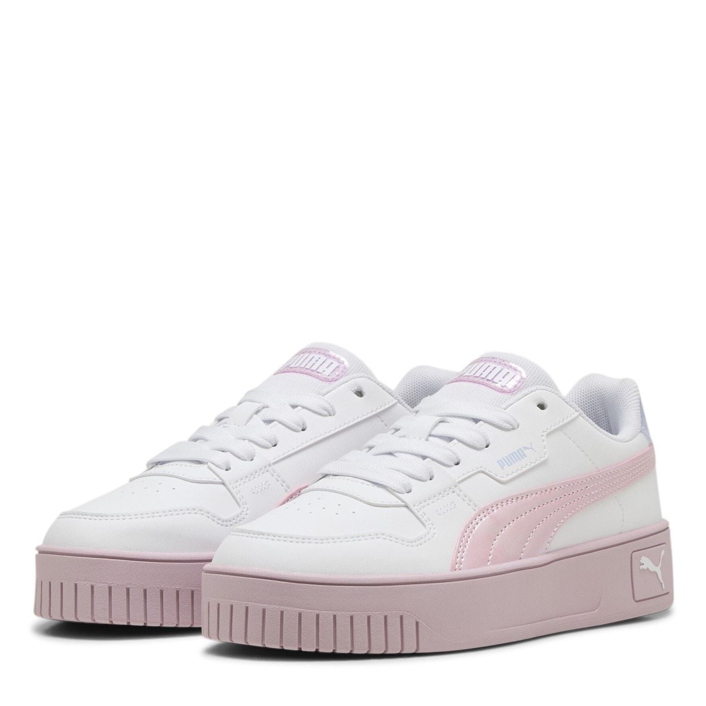 Puma Carina Street Jr Low Top Platform Trainers