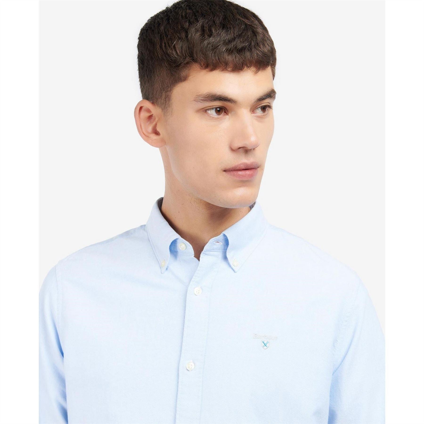 Barbour Oxford Button Down Plain Shirt
