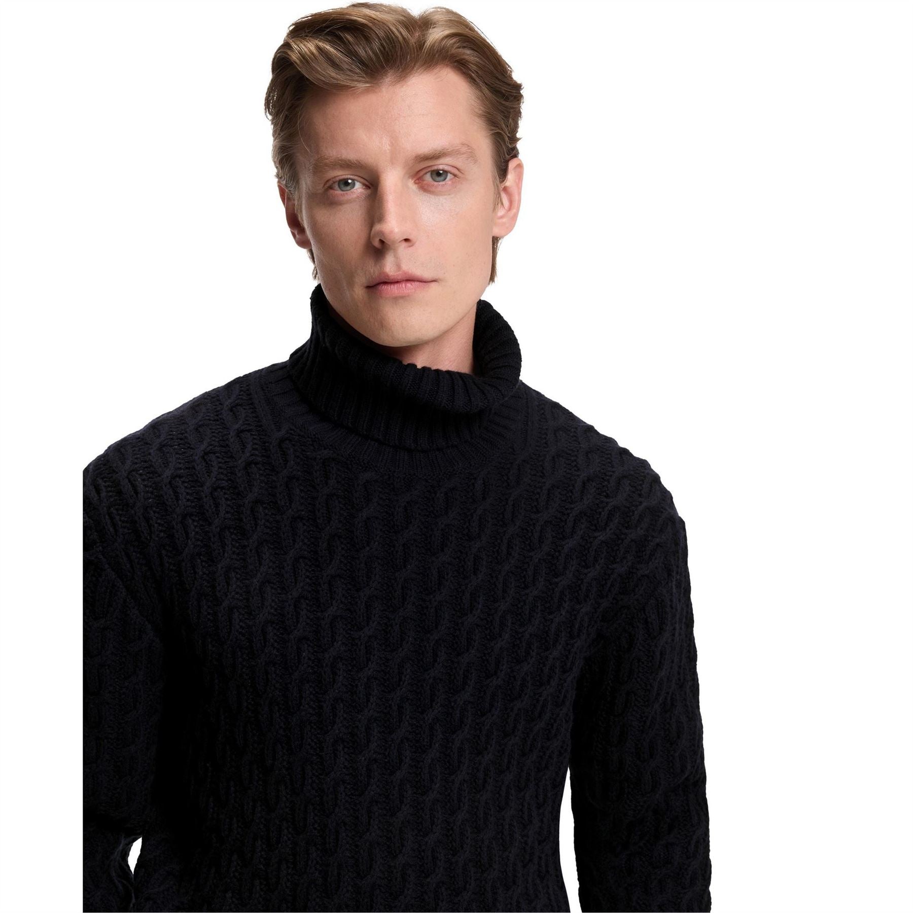 Boss Hbb Herrero Knitted Double Breasted Jumper