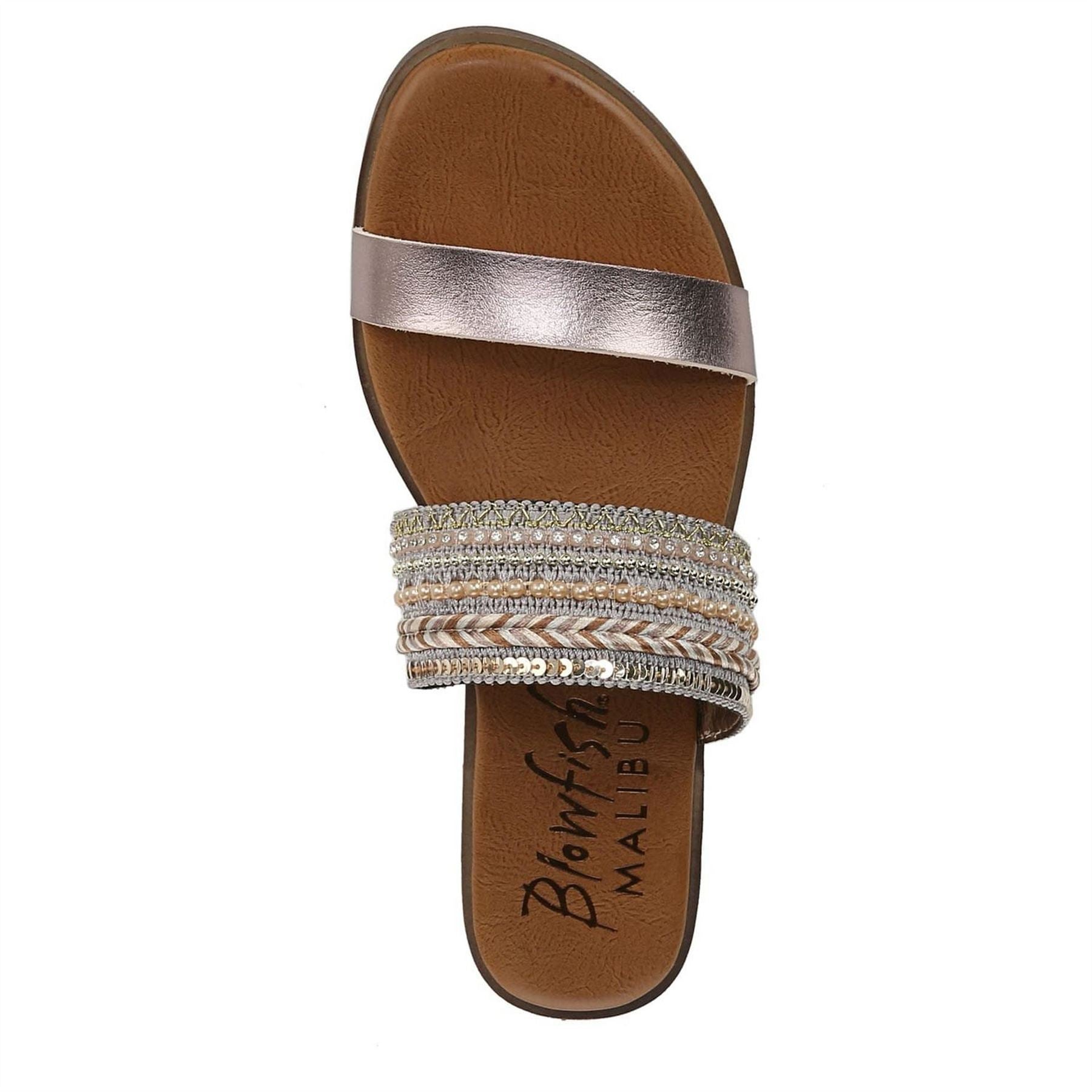 Blowfish Malibu Embellished Slide Sandals
