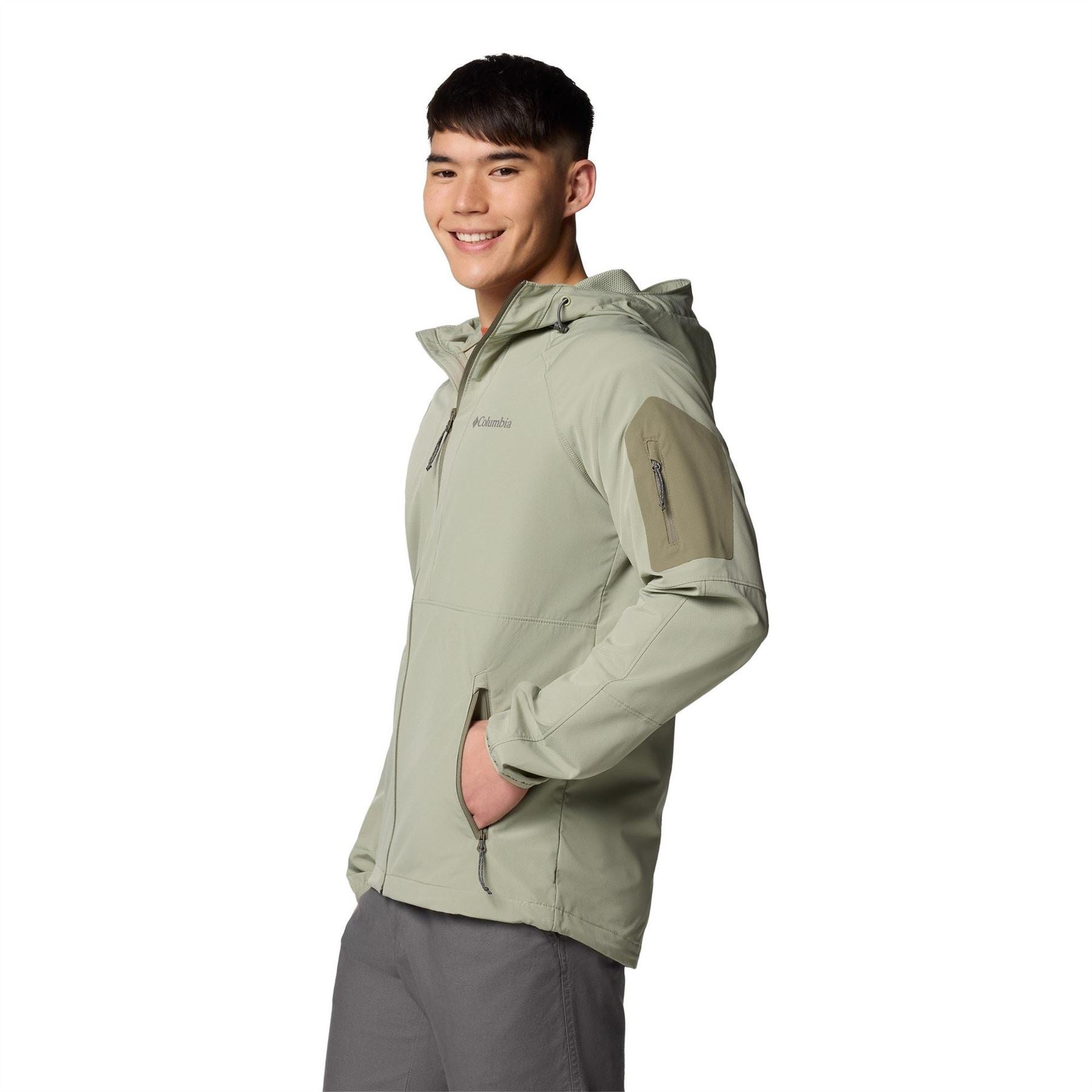 Columbia Tall Heights Water Repellent Softshell Jacket