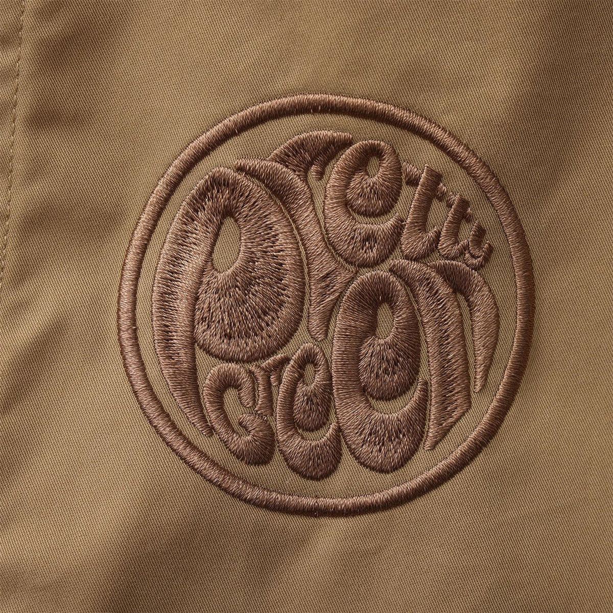 Pretty Green Hooded Drawstring Solid Patterned Field Parka Coat