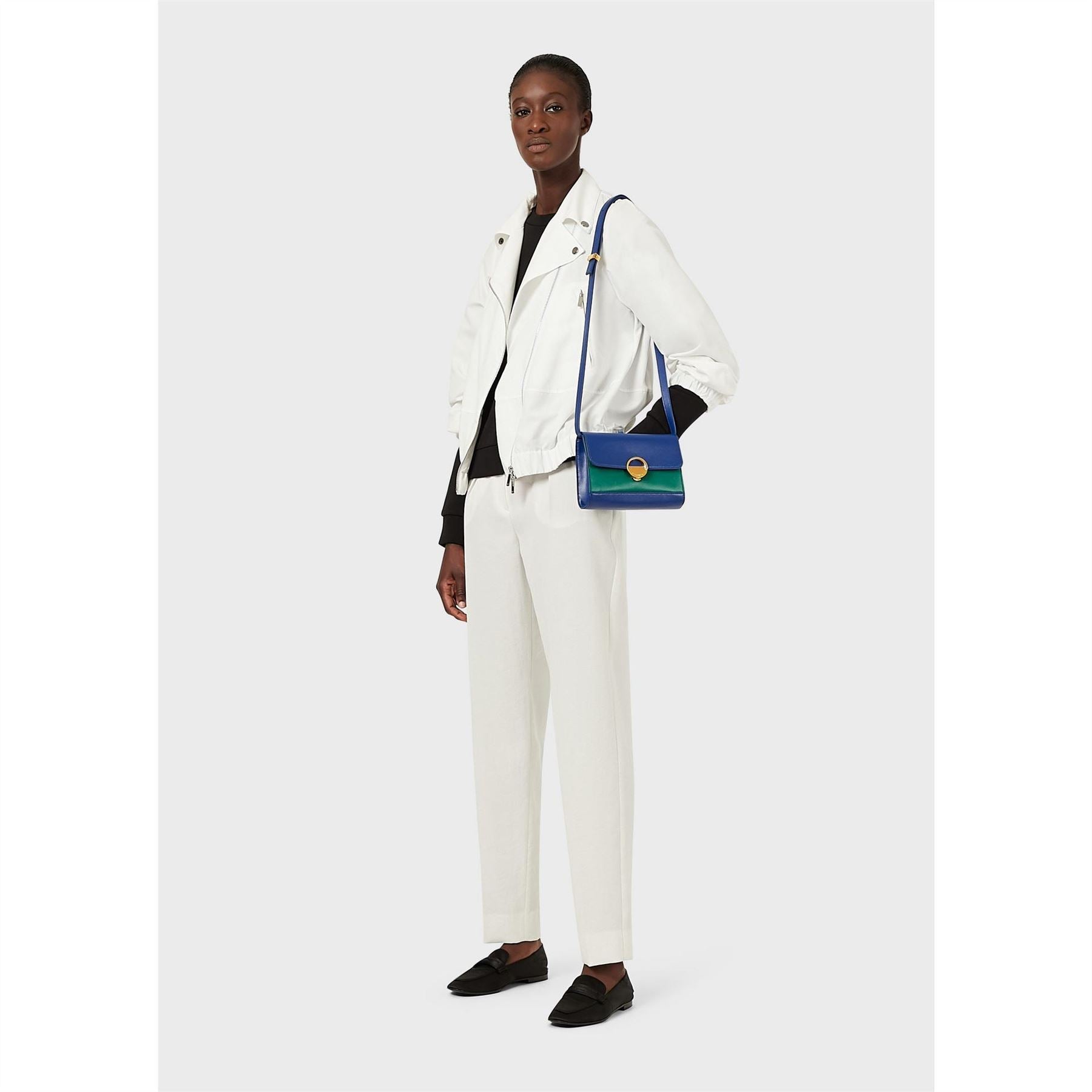 Emporio Armani Darted Pleated Trousers