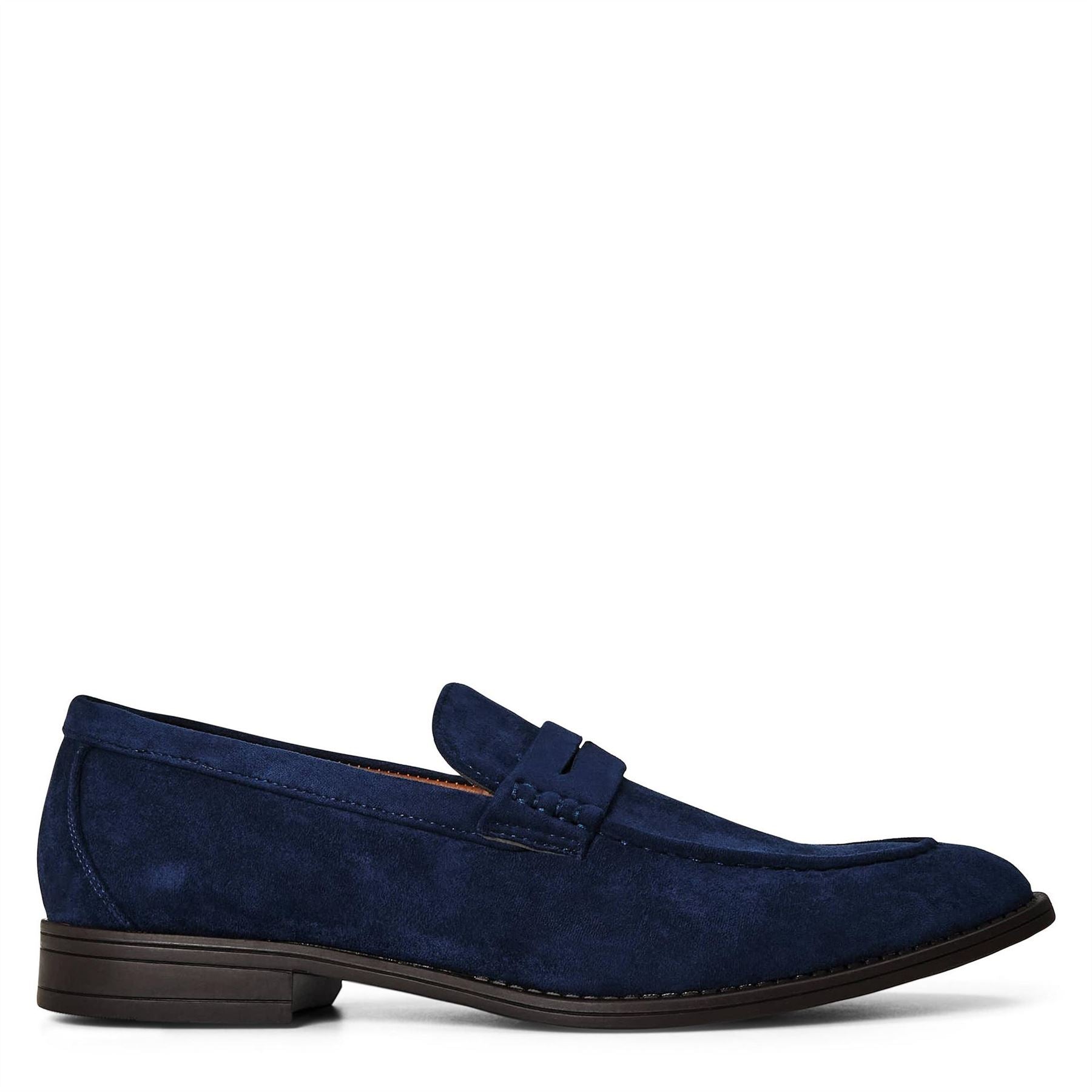 Wheres That From Suede Slip On Penny Loafers